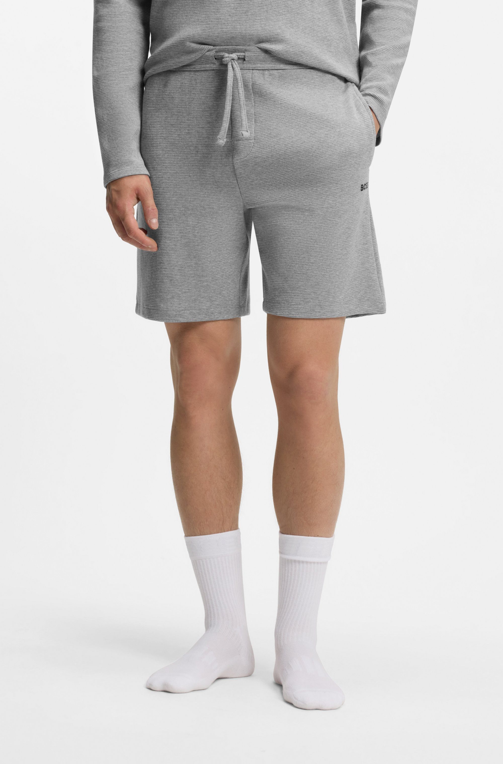 BOSS Pyjamashorts Waffle Shorts