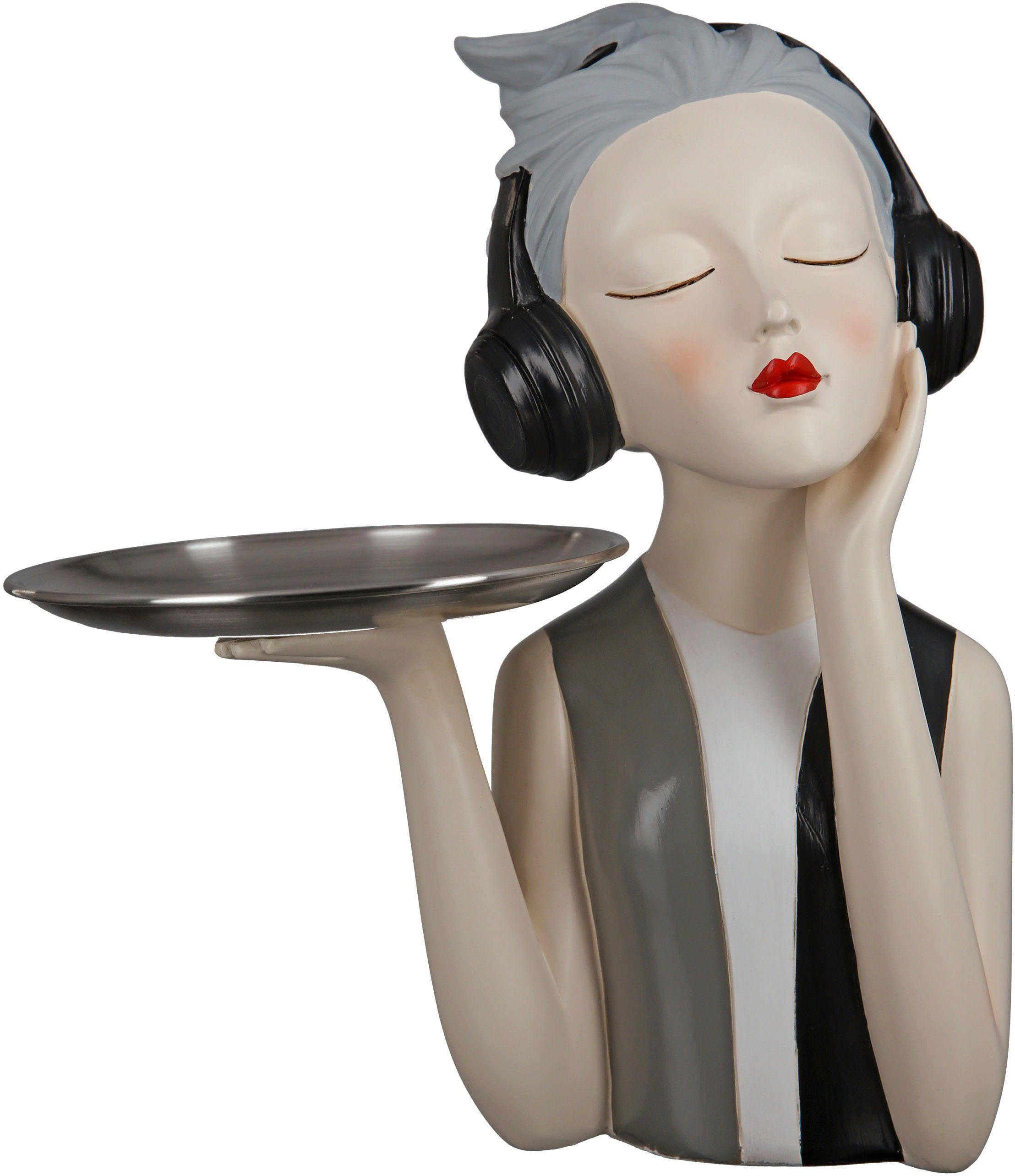 GILDE Kopfhörer (1 Girl mit Figur St) Dekofigur