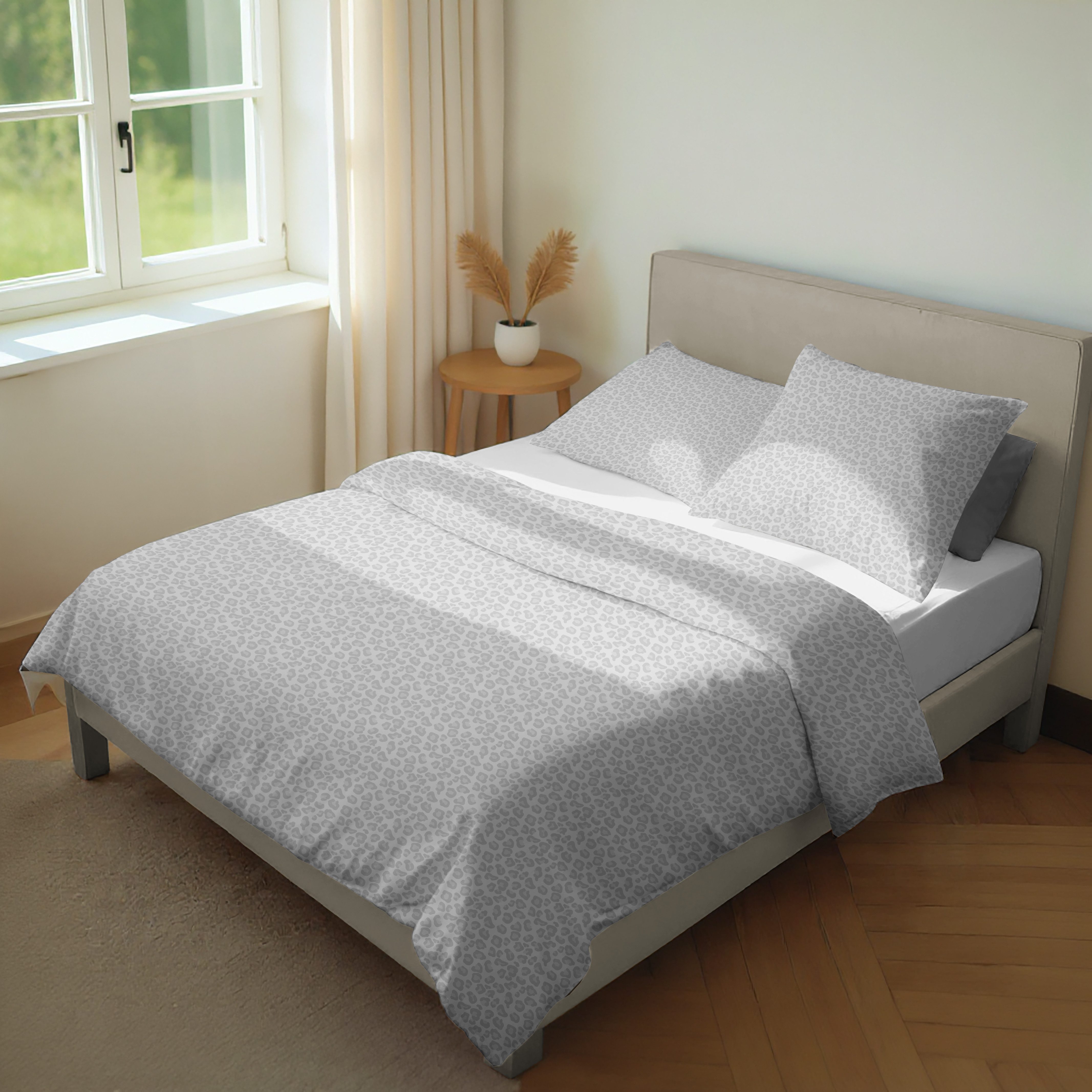 Sansibar Sylt Bettwäsche Sansibar Bettwäsche LEO, 100% Baumwolle, stilvoller Leo-Print, 2 teilig, hochwertig, pflegeleicht, hautfreundlich, atmungsaktiv