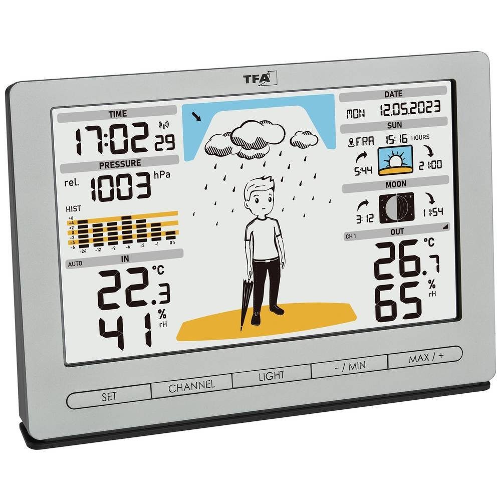 TFA Dostmann Funk-Wetterstation 35.1097.54 Wetterstation