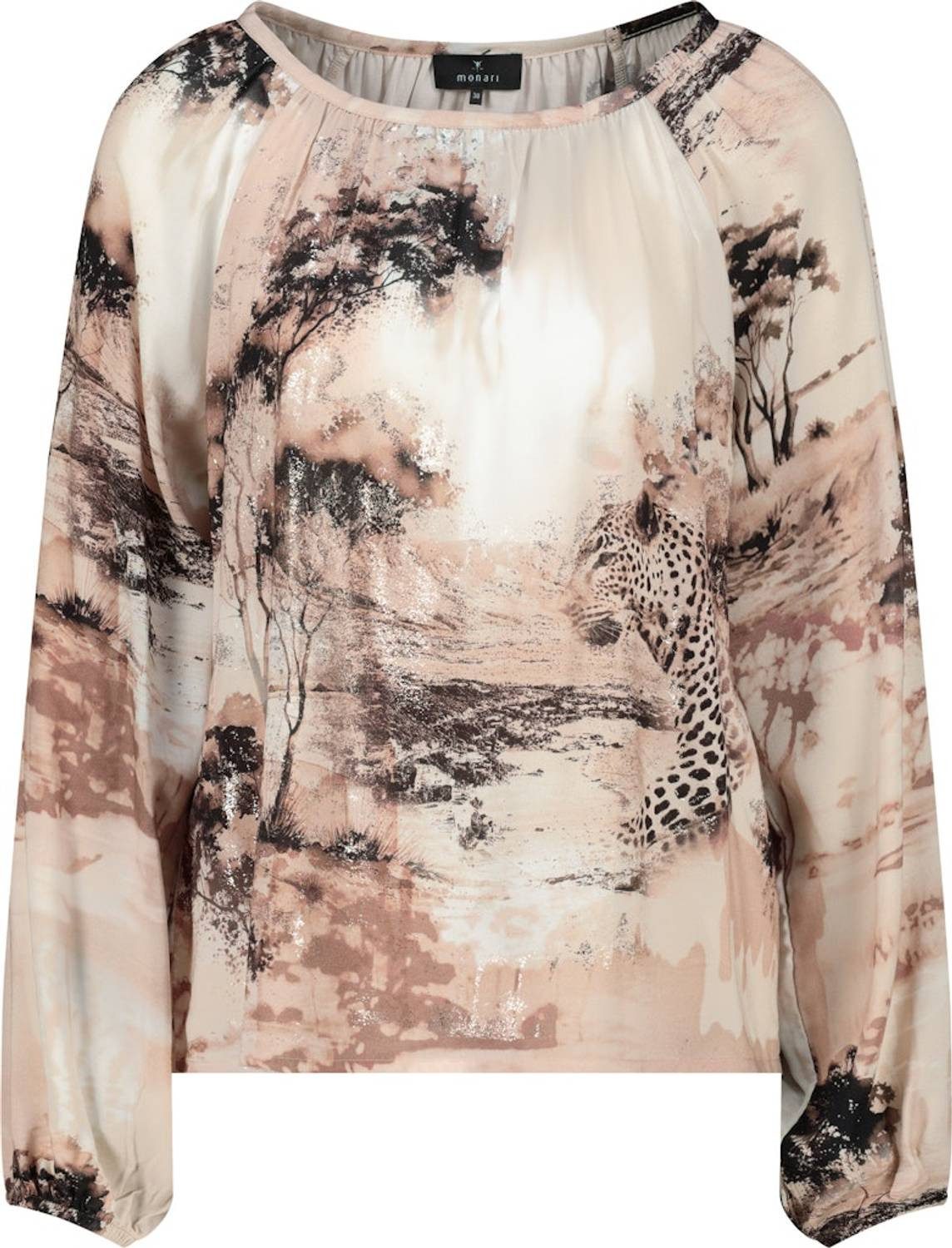 Monari Klassische Bluse 410190 luftig