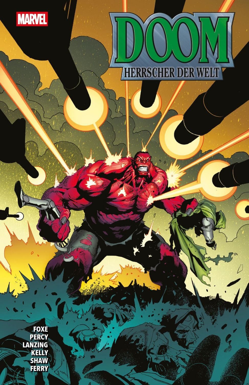 Comic Doom: Herrscher der Welt Sonderband Bd. 5 Derek Landy, Jackson Lanzing, Tommaso Bianchi, Carlos Magno, Steve Foxe