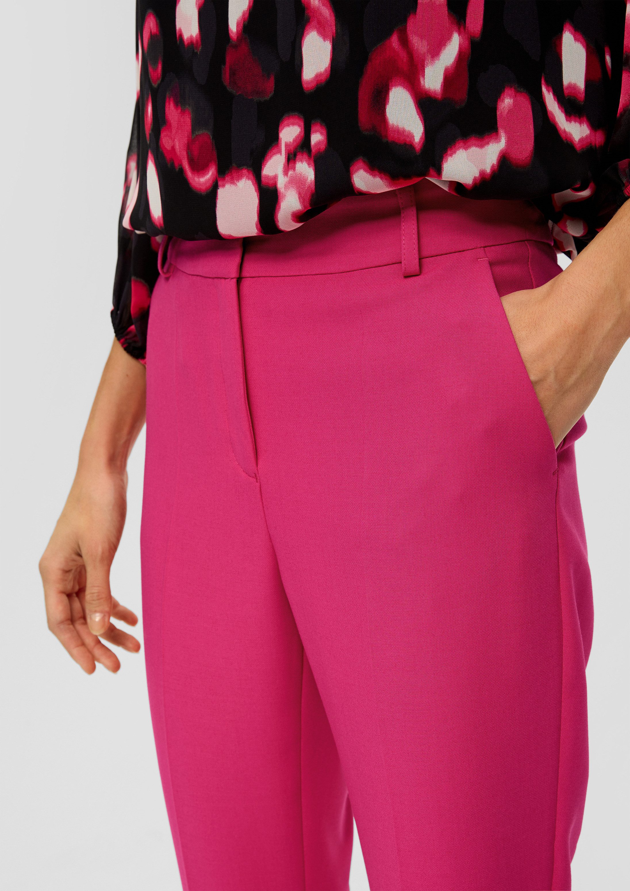 s.Oliver 7/8-Hose Hose Hose aus Viskosemix