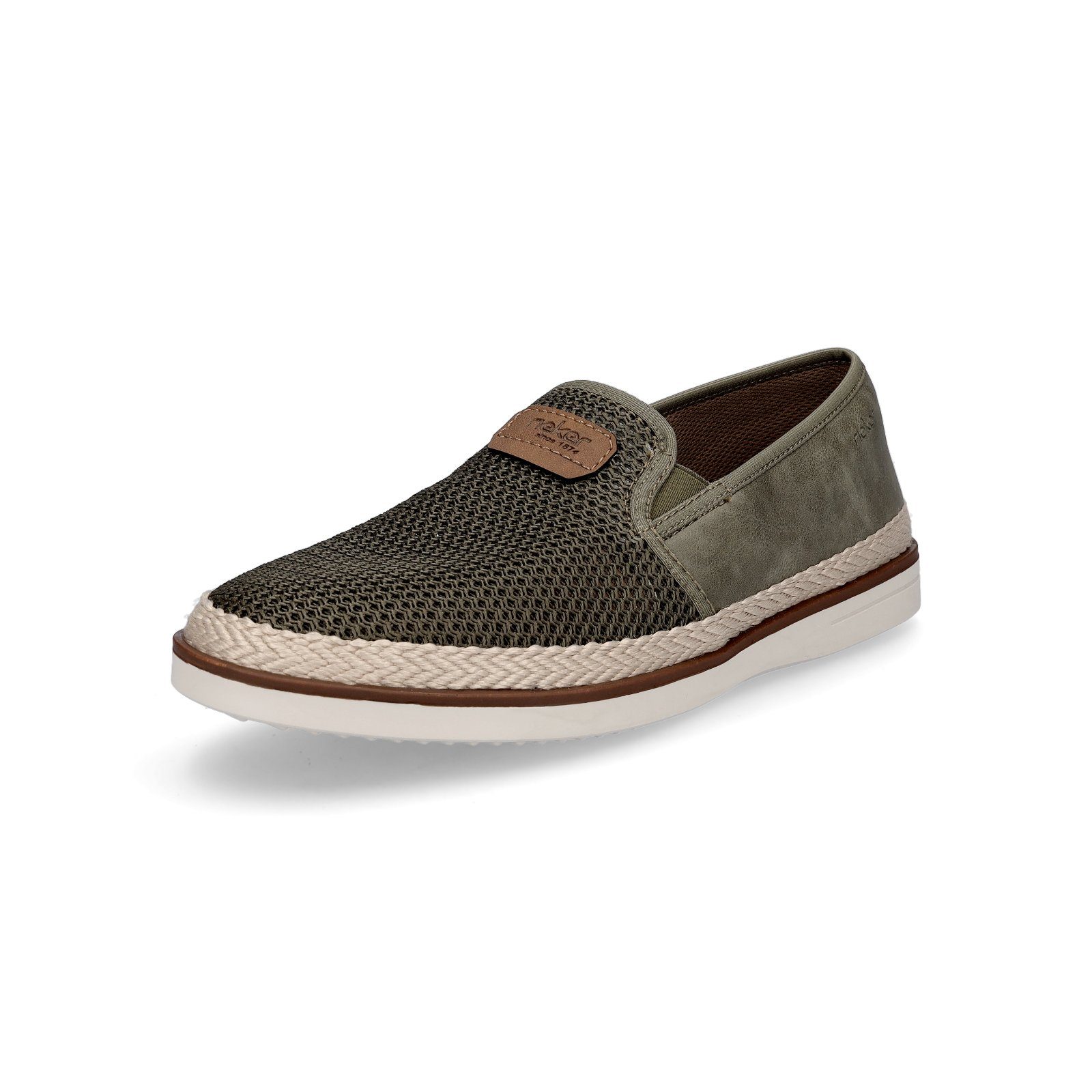 Rieker Rieker Herren Slipper grün Slipper günstig online kaufen