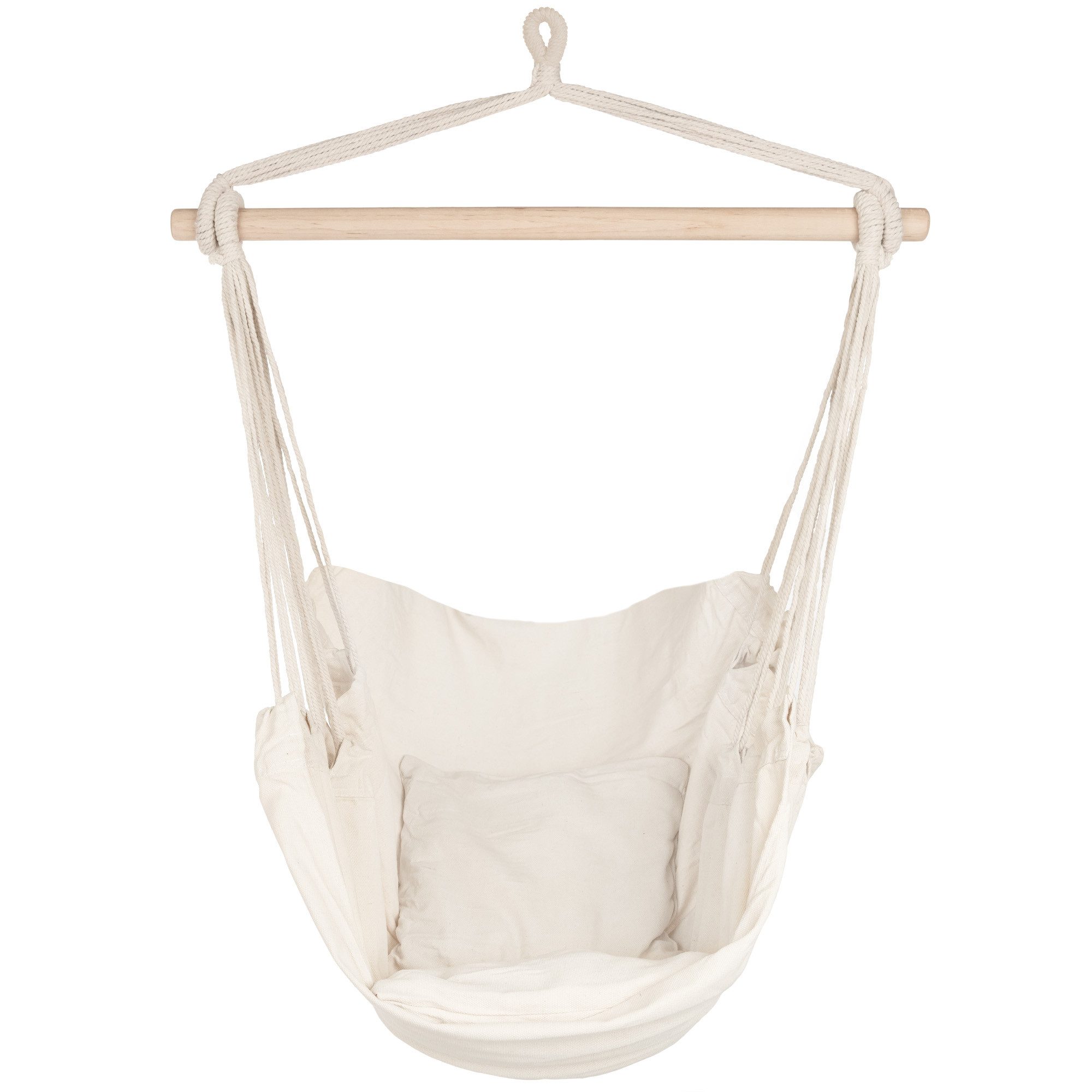 ib style Hängematte Kalea Hängesessel Cappuccino, Hängestuhl mit 2 Kissen u günstig online kaufen