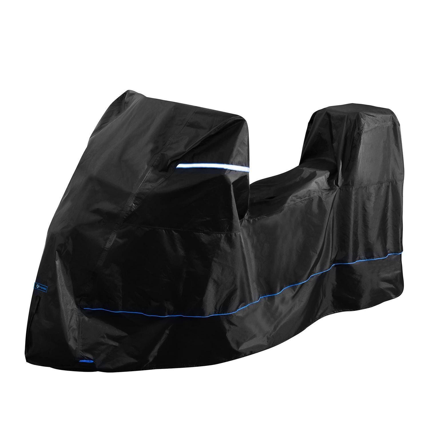 LuxusKollektion Schutzplane Motorradabdeckplane 230X100X143CM top case aventure pédale voyager