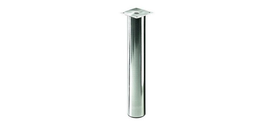 Hettich Tischbein Hettich Tischbein 6,0 x 40 - 70 cm Edelstahl-Optik