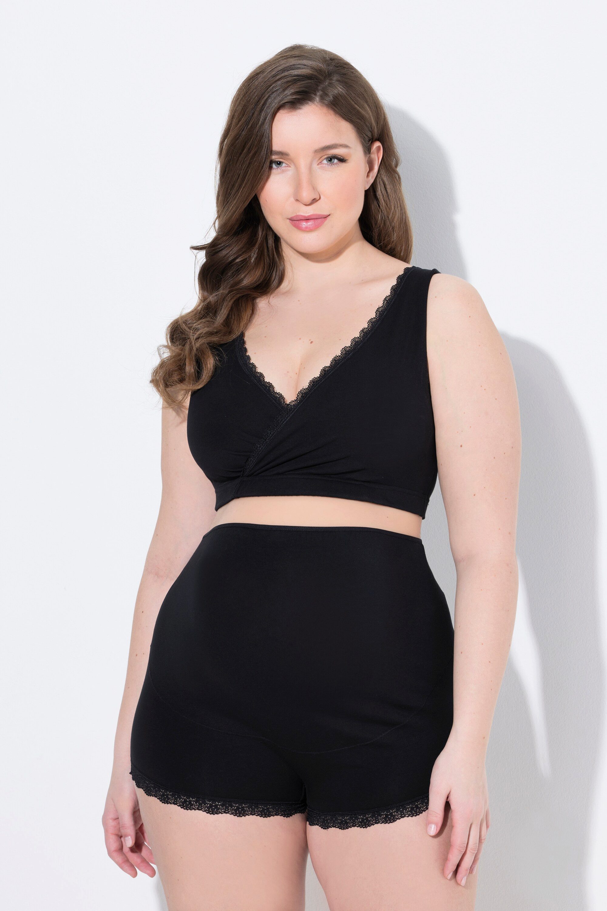 Bustier Bellieva-Still-Bustier Spitzenkante Biobaumwolle