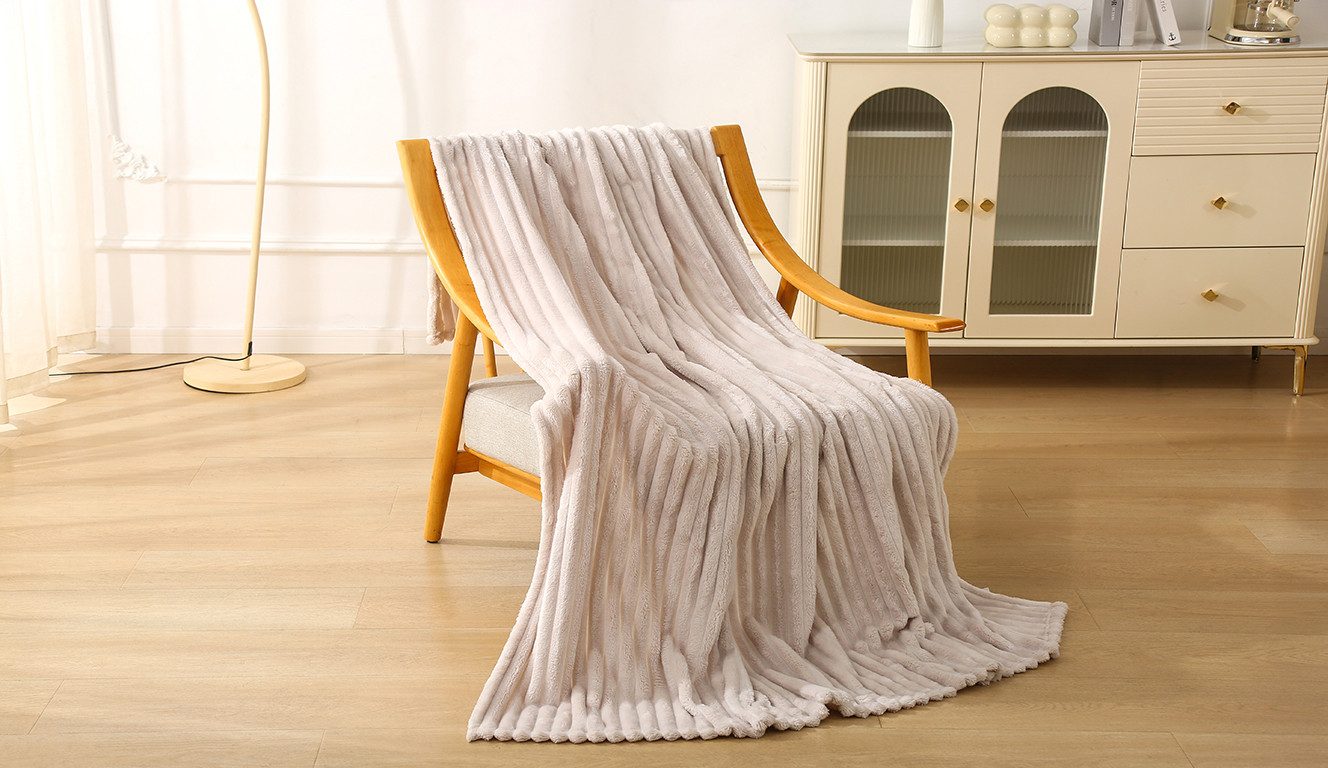 Wohndecke Millara, OTTO home, Kuscheldecke in Cord-Optik, 150x200 cm, Wohndecke, Sofadecke