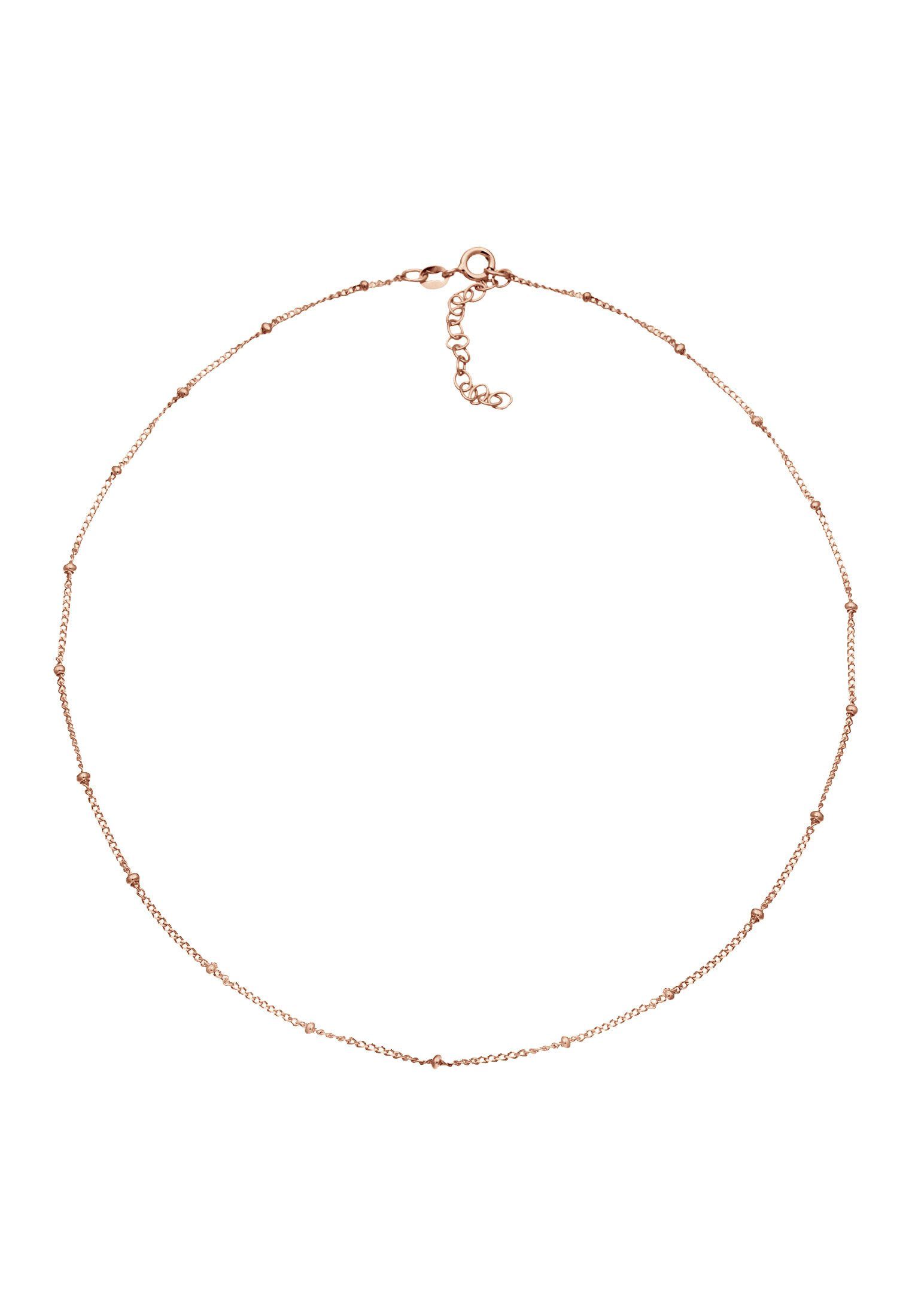 Elli Kette ohne Anhänger Choker Kugelkette Basic Trend 925 Silber