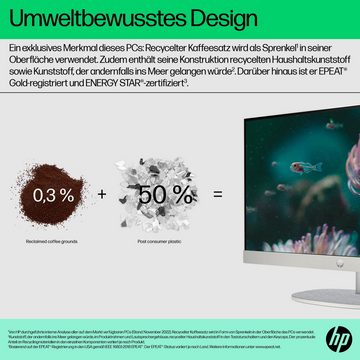 HP 24-cr1202ng All-in-One PC (23,8 Zoll, Intel Core Ultra 7 155U, 4-core ARC Graphics, 16 GB RAM, 512 GB SSD, Luftkühlung)