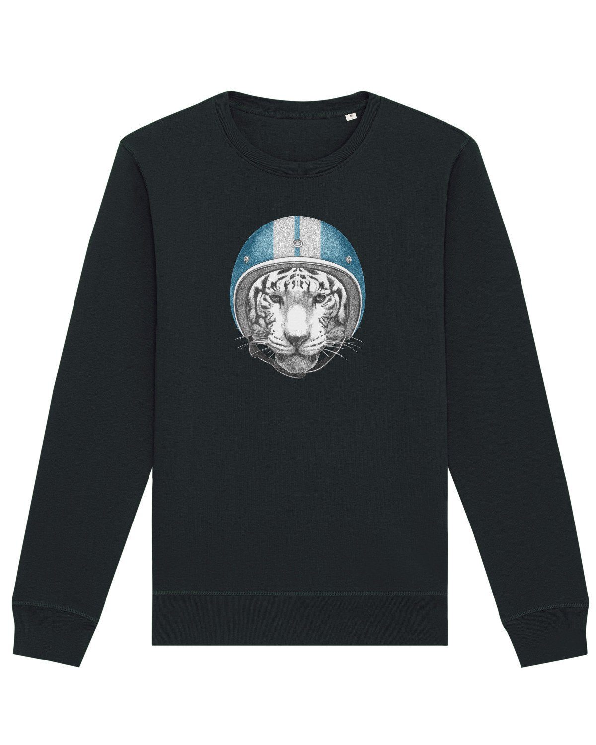 Tiger Sweatshirt Apparel dunkelblau Racing (1-tlg) wat?