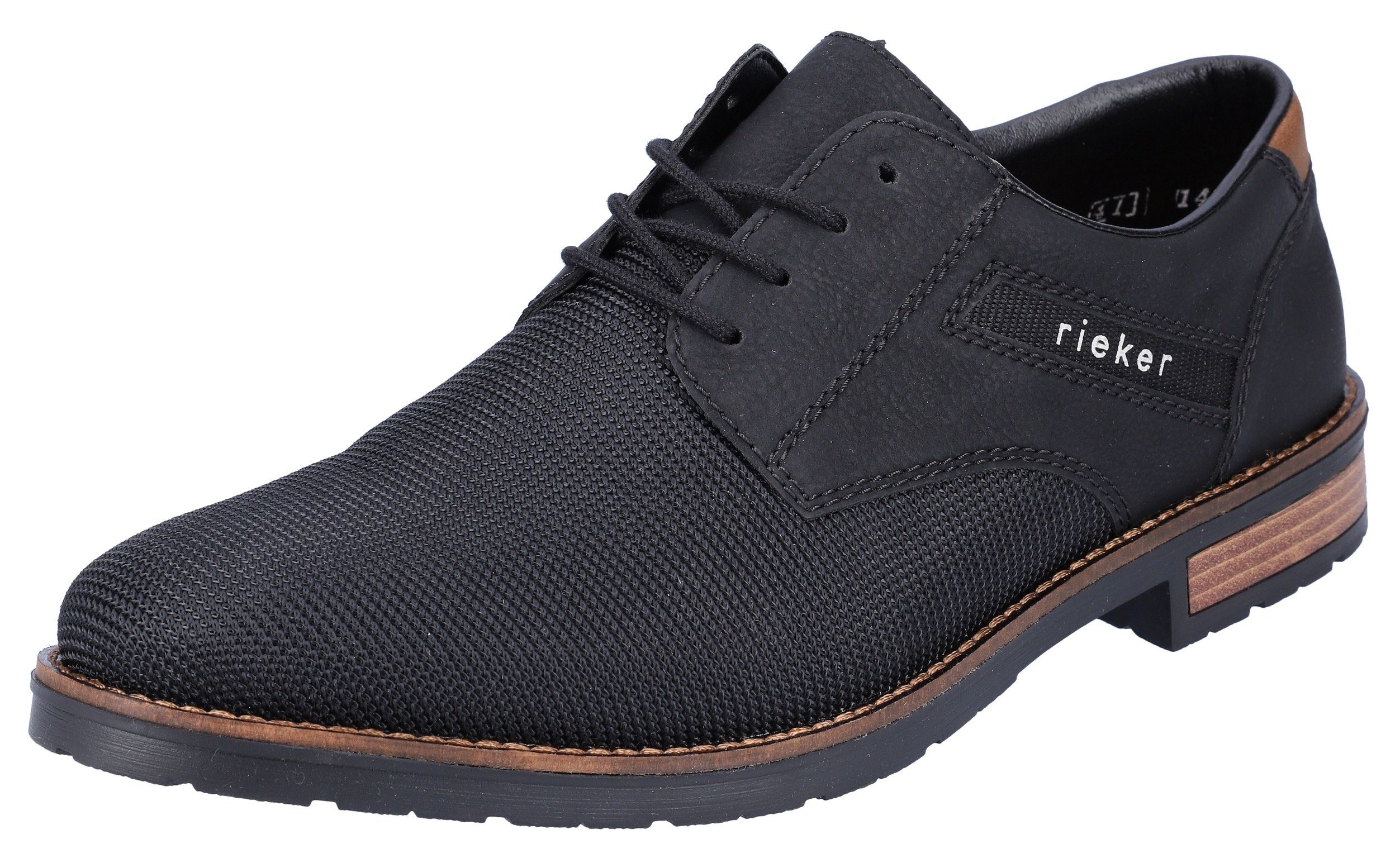 Rieker Schnürschuh in Business-Look, Freizeitschuh, Halbschuh, günstig online kaufen