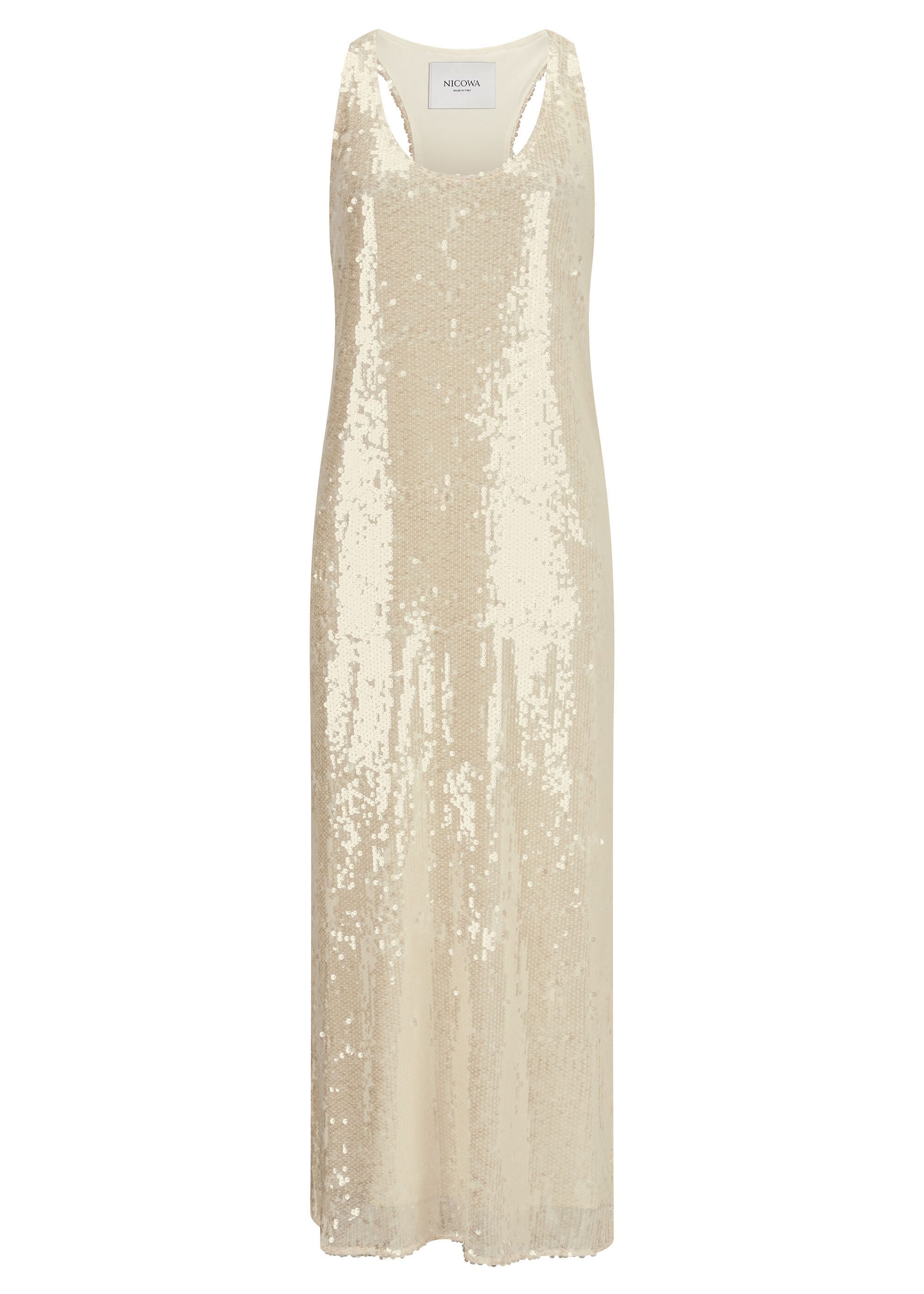 Nicowa Abendkleid GIOWIA (1-tlg) Gerade fallendes Paillettenkleid günstig online kaufen