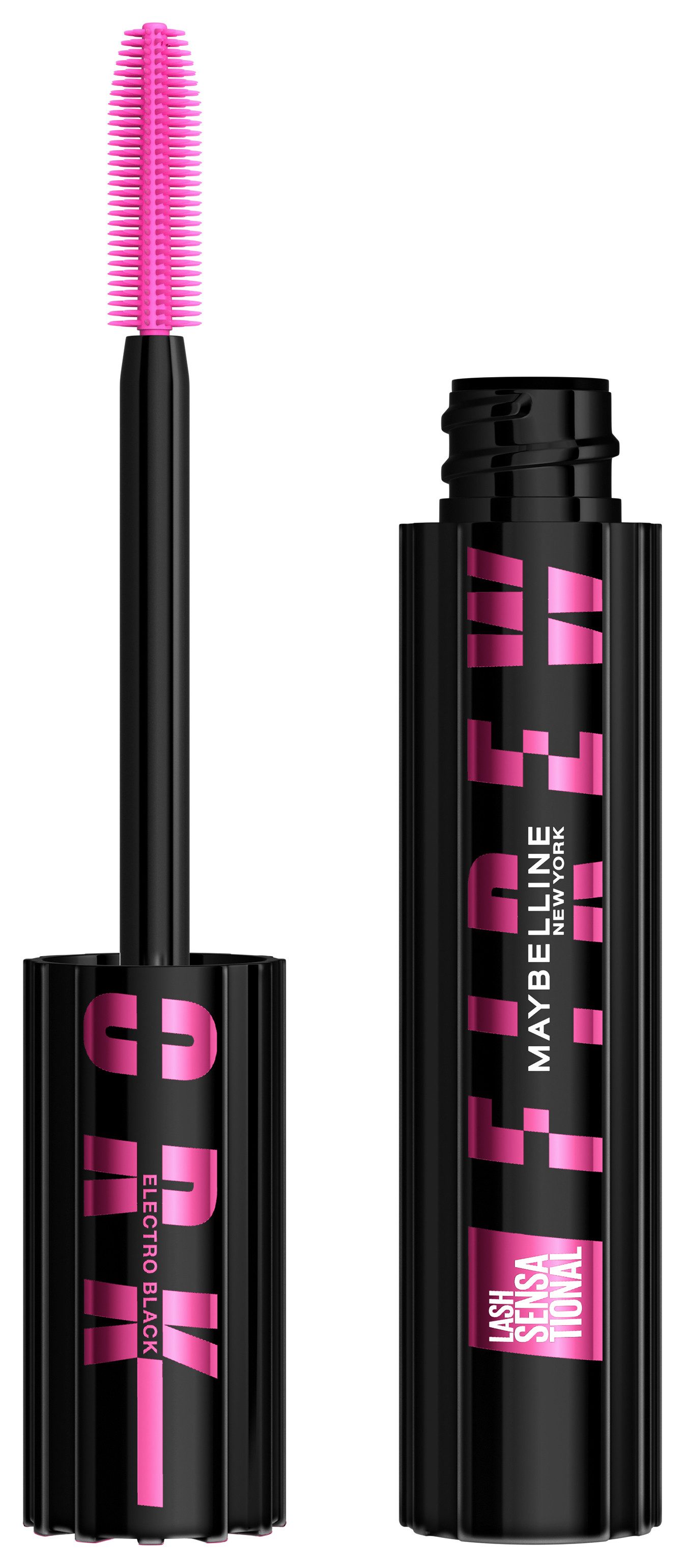 MAYBELLINE NEW YORK Mascara LASH SENSATIONAL FIREWORK MASCARA, Glanz und intensives Schwarz, kein Verklumpen, für mehr Volumen