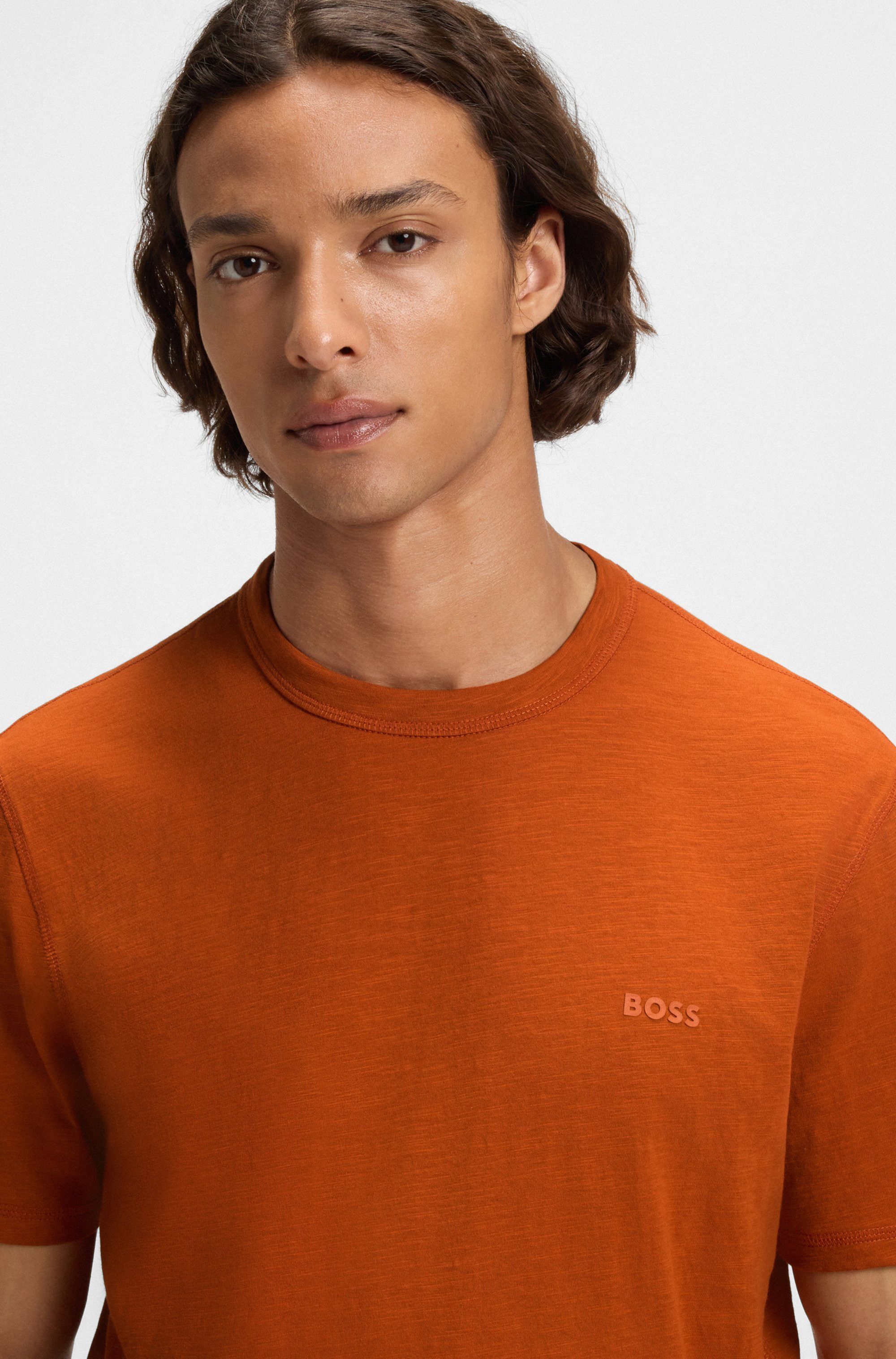 BOSS ORANGE T-Shirt Tegood mit Rundhalsausschnitt günstig online kaufen