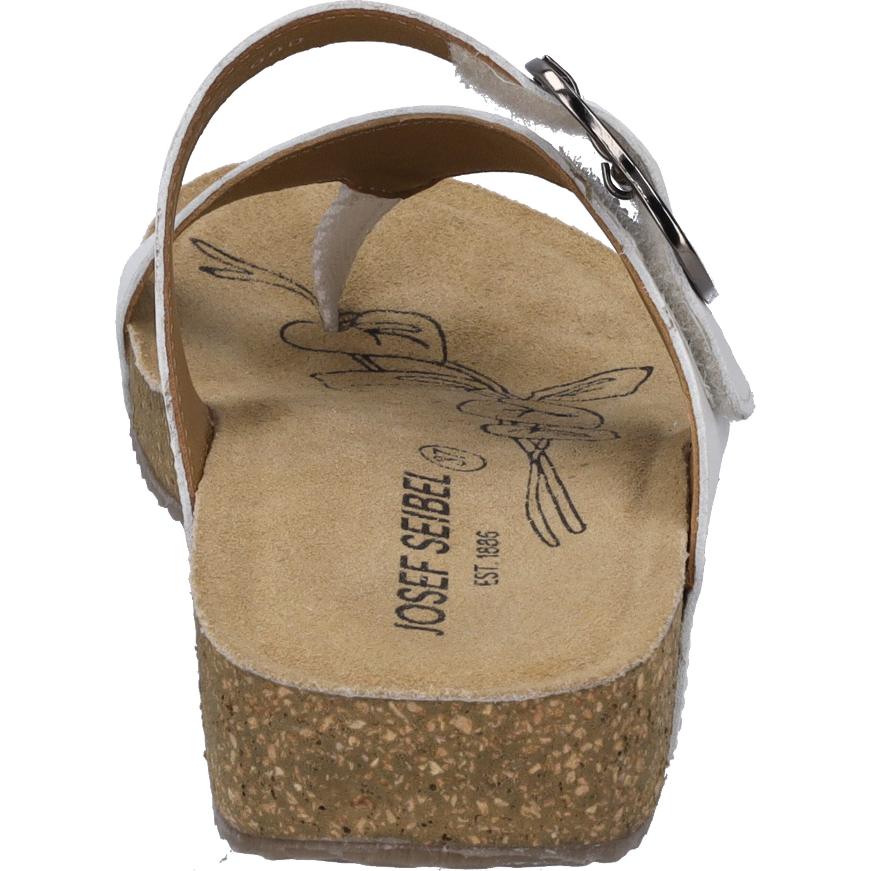 Josef Seibel Tonga 77, weiß Zehentrenner