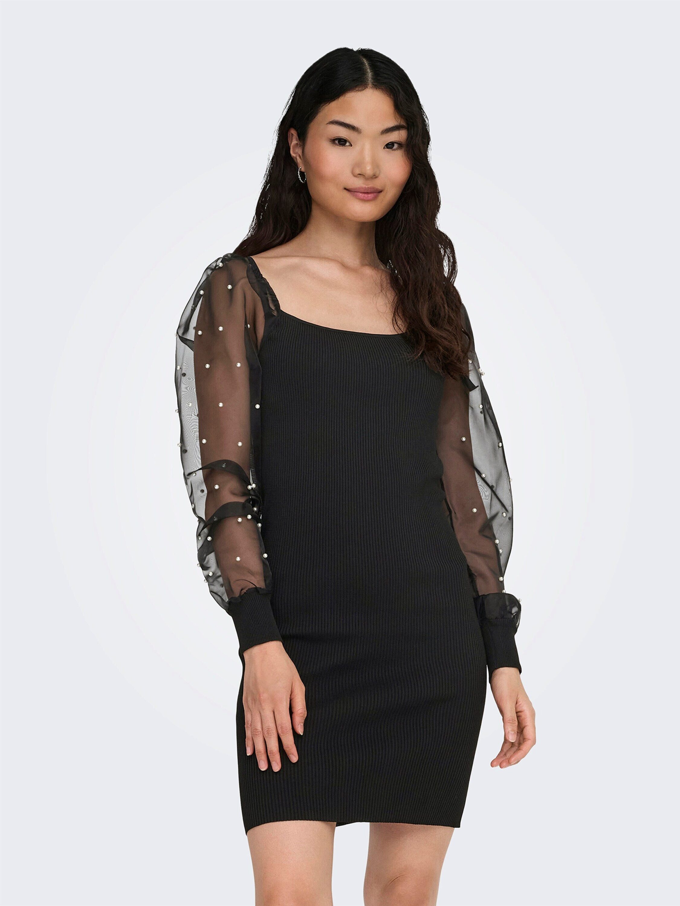ONLY Minikleid ONLVANESSA (1-tlg) Perlen