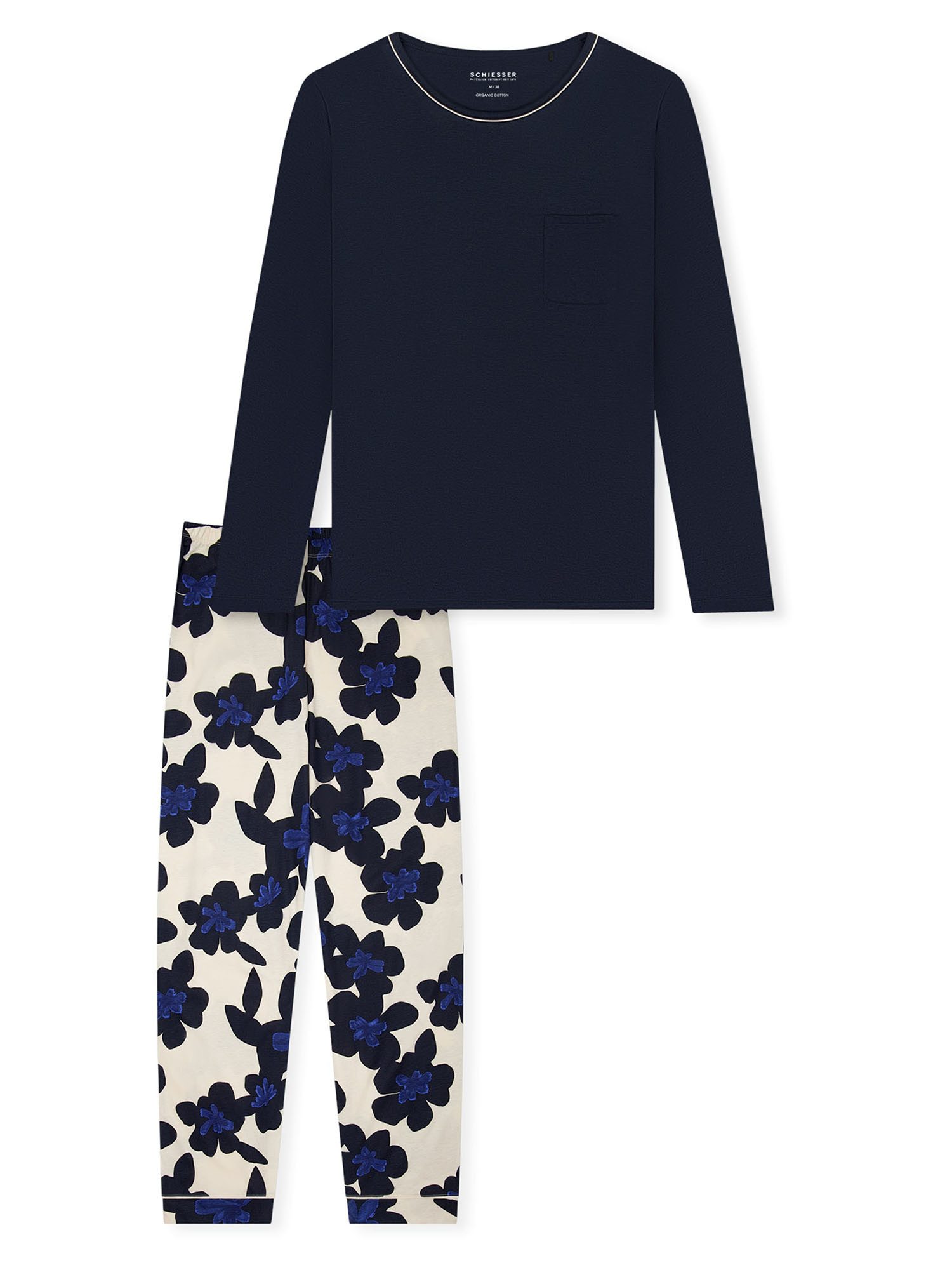 Schiesser Pyjama Comfort (2 tlg) Schlafanzug, Pyjama Set, Nachtwäsche günstig online kaufen