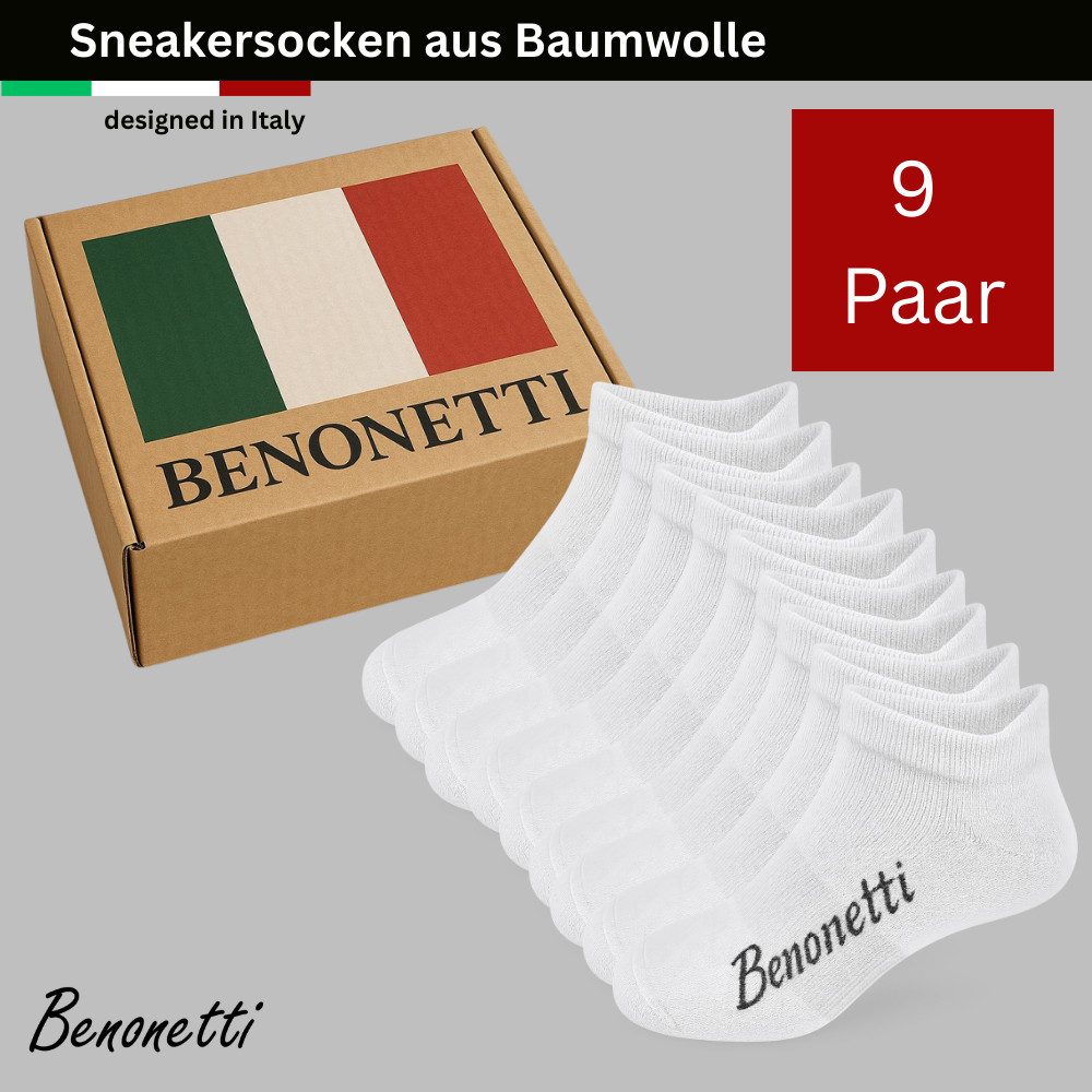 Benonetti Sneakersocken Kurzsocken - kurze Socken günstig online kaufen