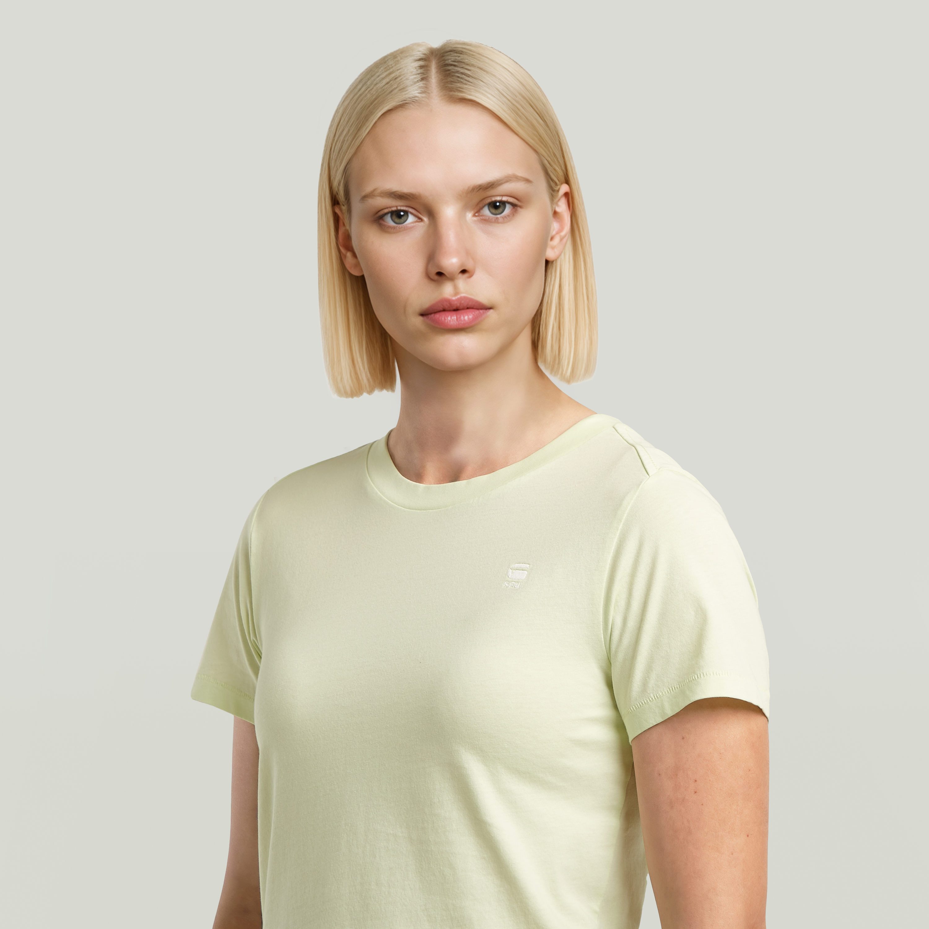 G-STAR T-Shirt Nifous mit kleiner Logo-Stickerei
