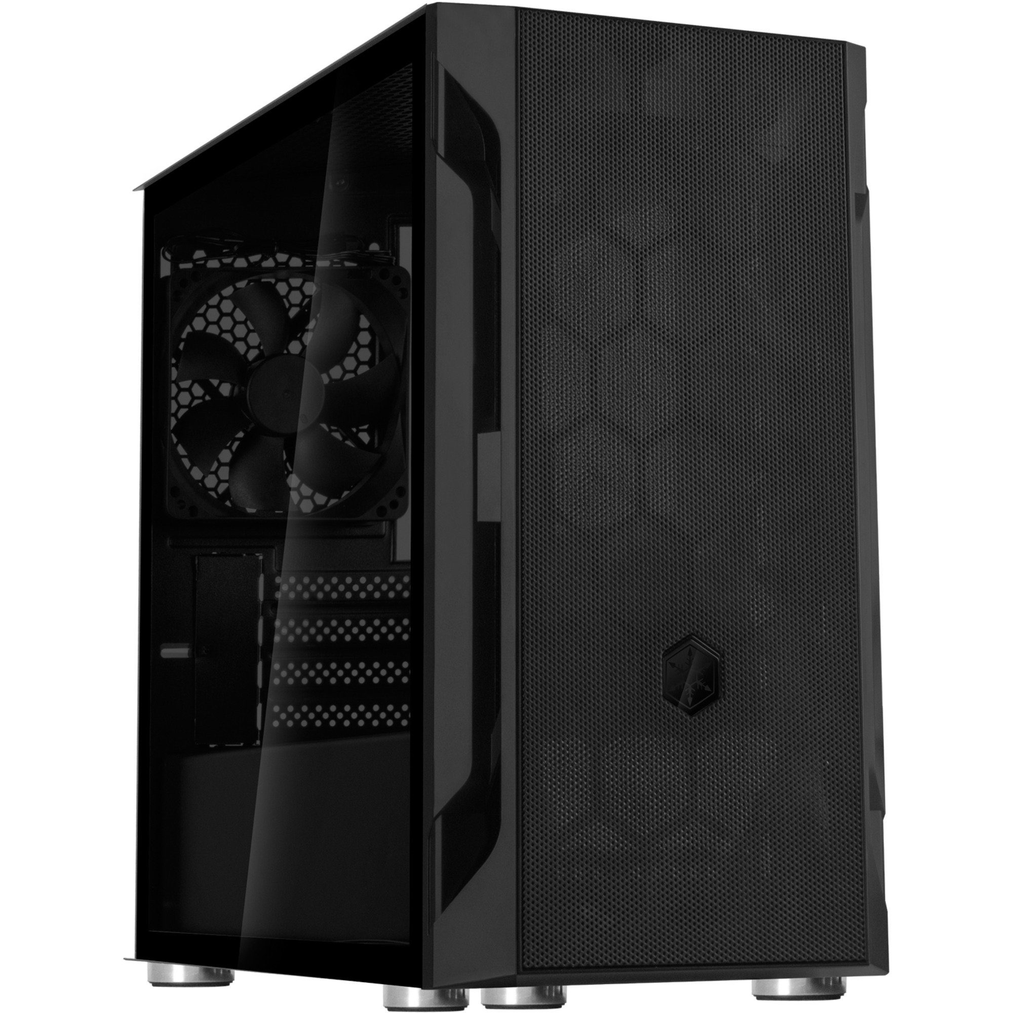 PC-Gehäuse SilverStone FARA H1M, Tower-Gehäuse, (Tempered