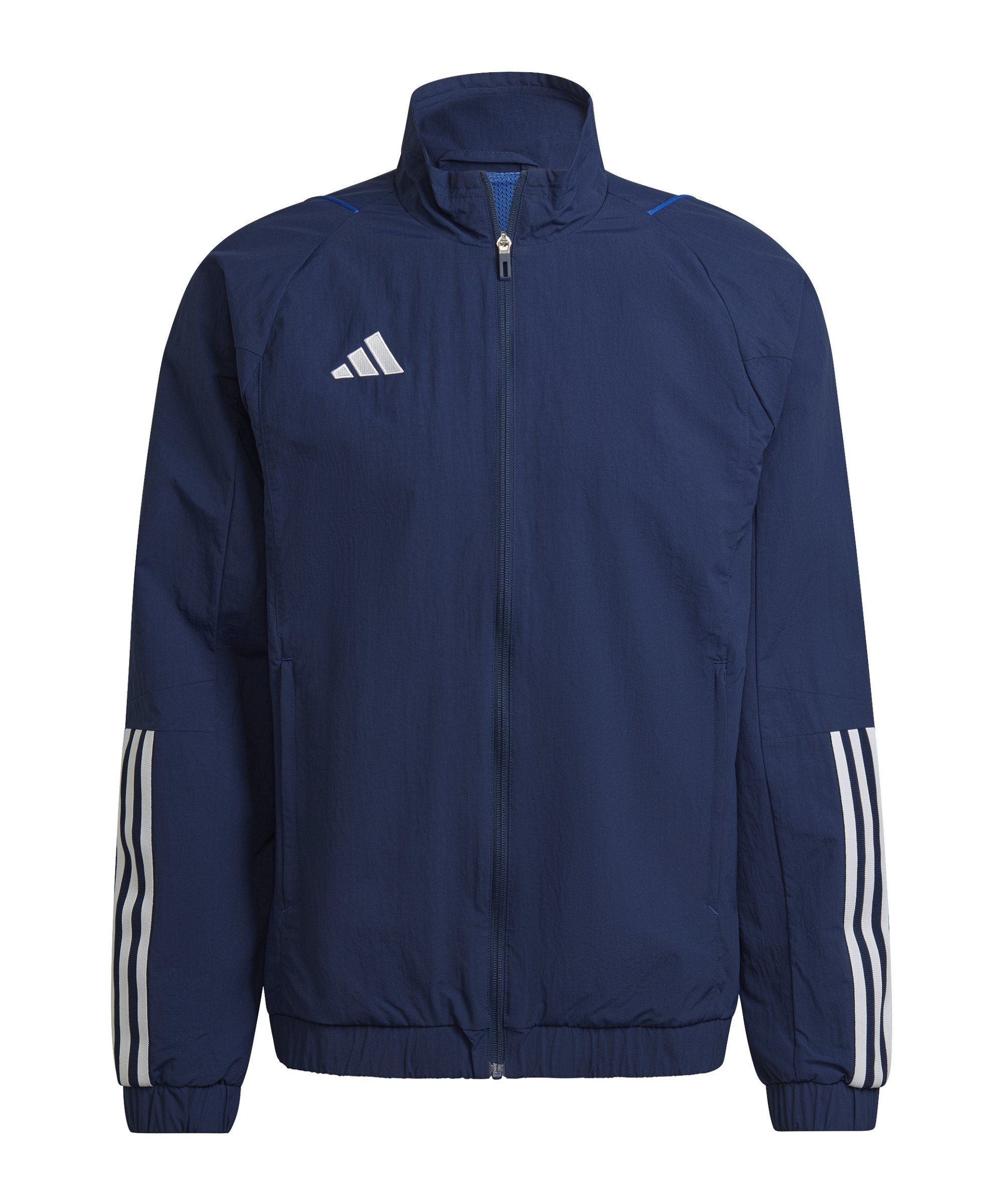 Sweatjacke Performance adidas Tiro dunkelblau 23 Präsentationsjacke