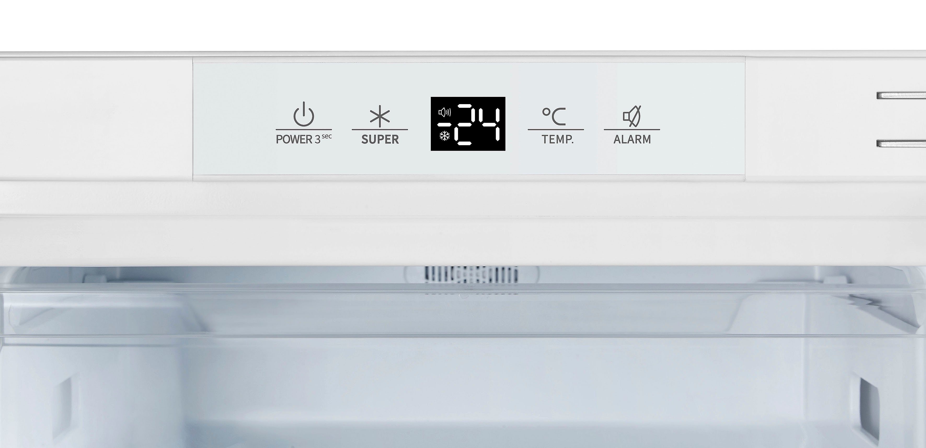 Hanseatic Einbaugefrierschrank HEGS8260E, 81,8 cm hoch, 59,5 cm breit