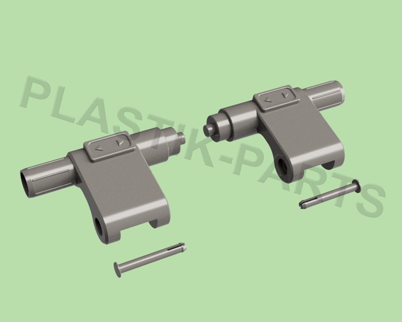 Plastik Parts Dachfenster Braas Klassik Light Griffhebel Typ BK BL Dachfenster Konsole GRAU