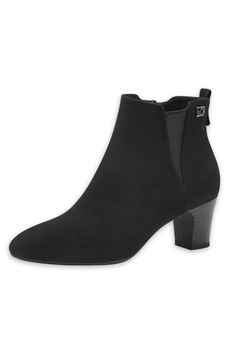 s.Oliver Trachten Stiefeletten - MAGRET - schwarz Stiefelette