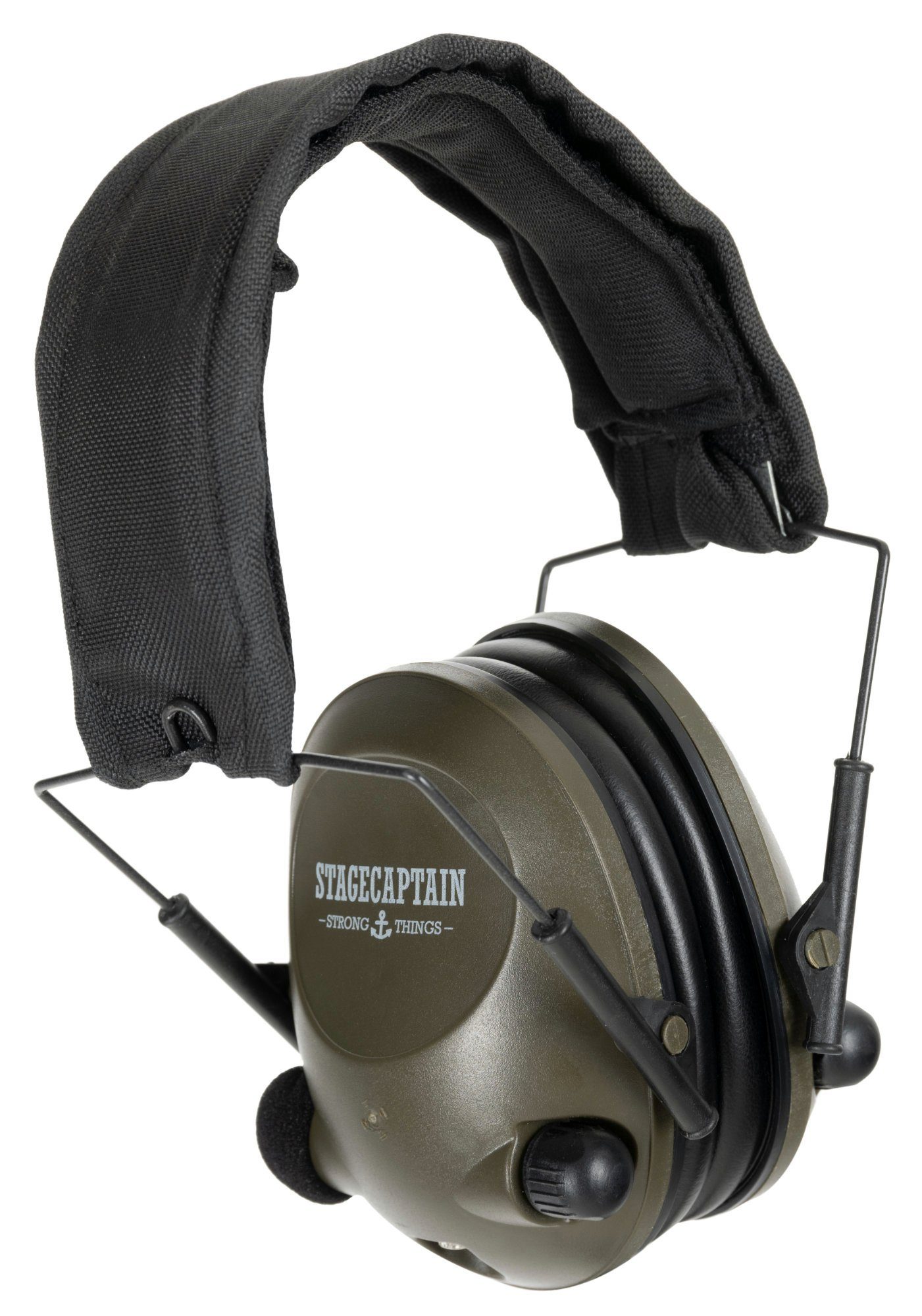 ContraNoise Bügelgehörschutz mit “Active-Volume-System”, Stagecaptain Gehörschutz Größenverstellbar Kopfhörer