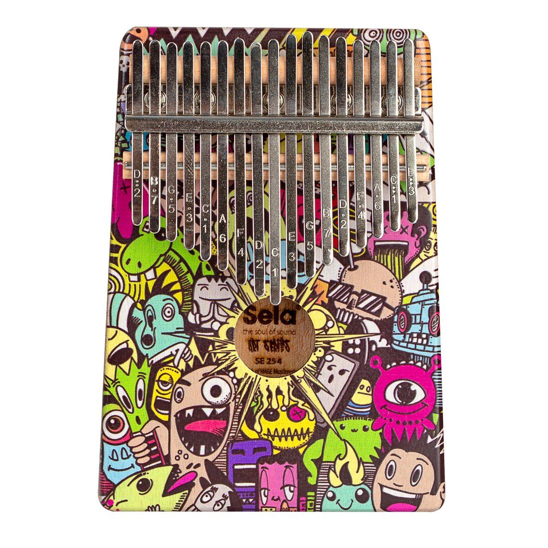 Sela Kalimba Sela SE 254 Kalimba Little Monster, 1-St.