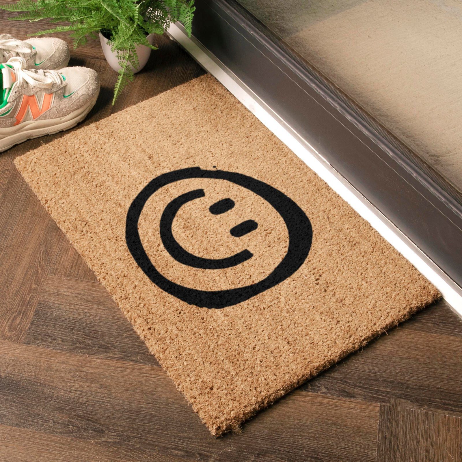 Artsy Mats Fußmatte Fußmatte Smiley