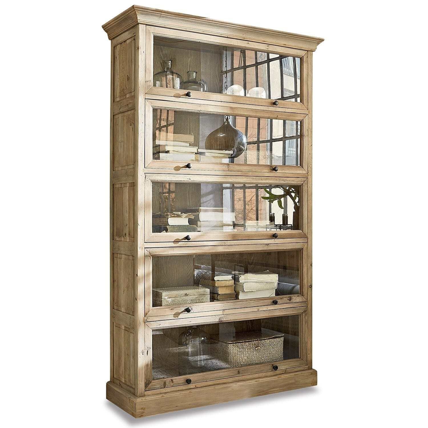 Mirabeau Hochschrank Schrank Stourbridge antikbraun