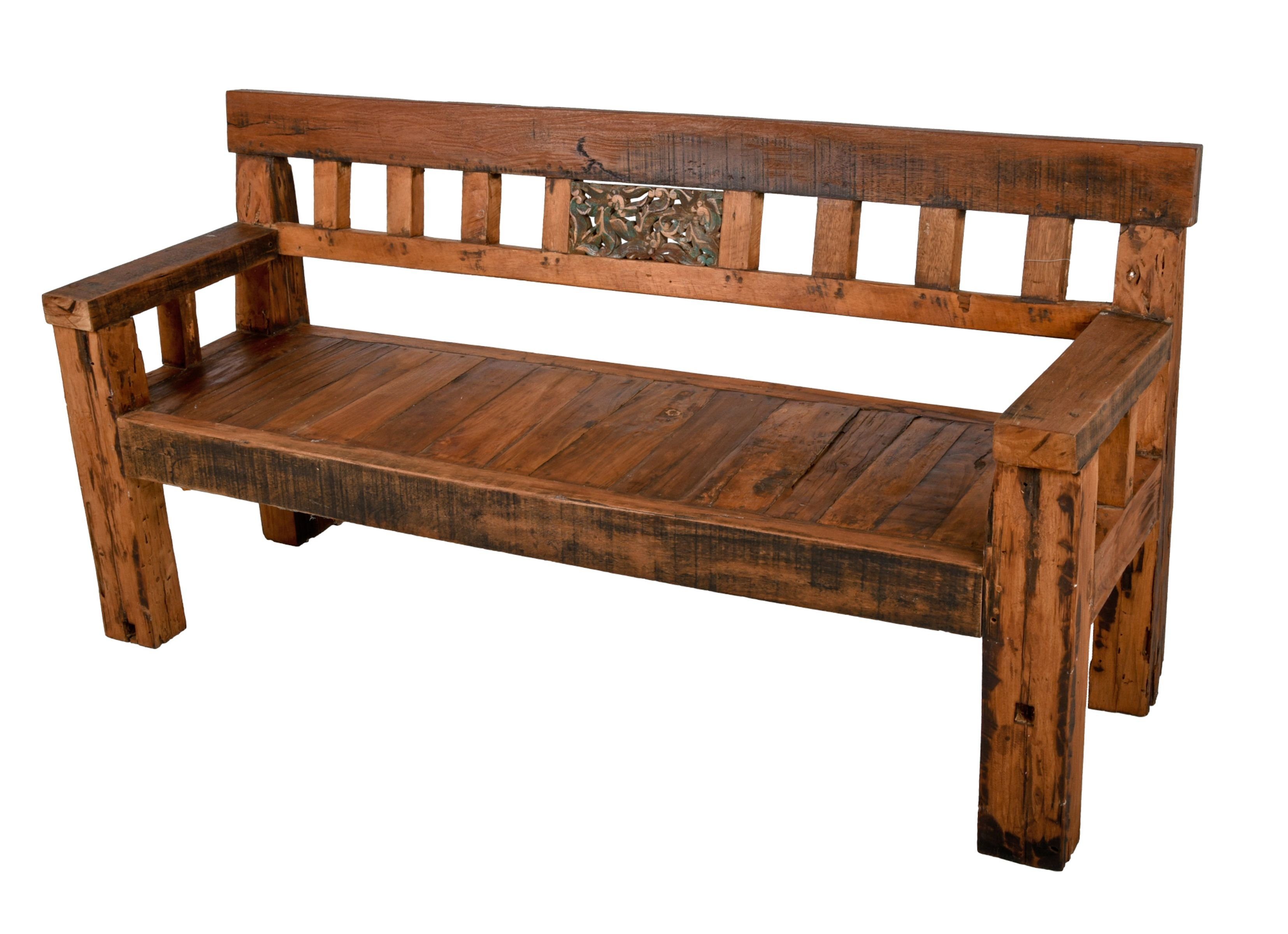 Gravidus Gartenbank Bank SUMBA 4Sitzer Teak Recycelt