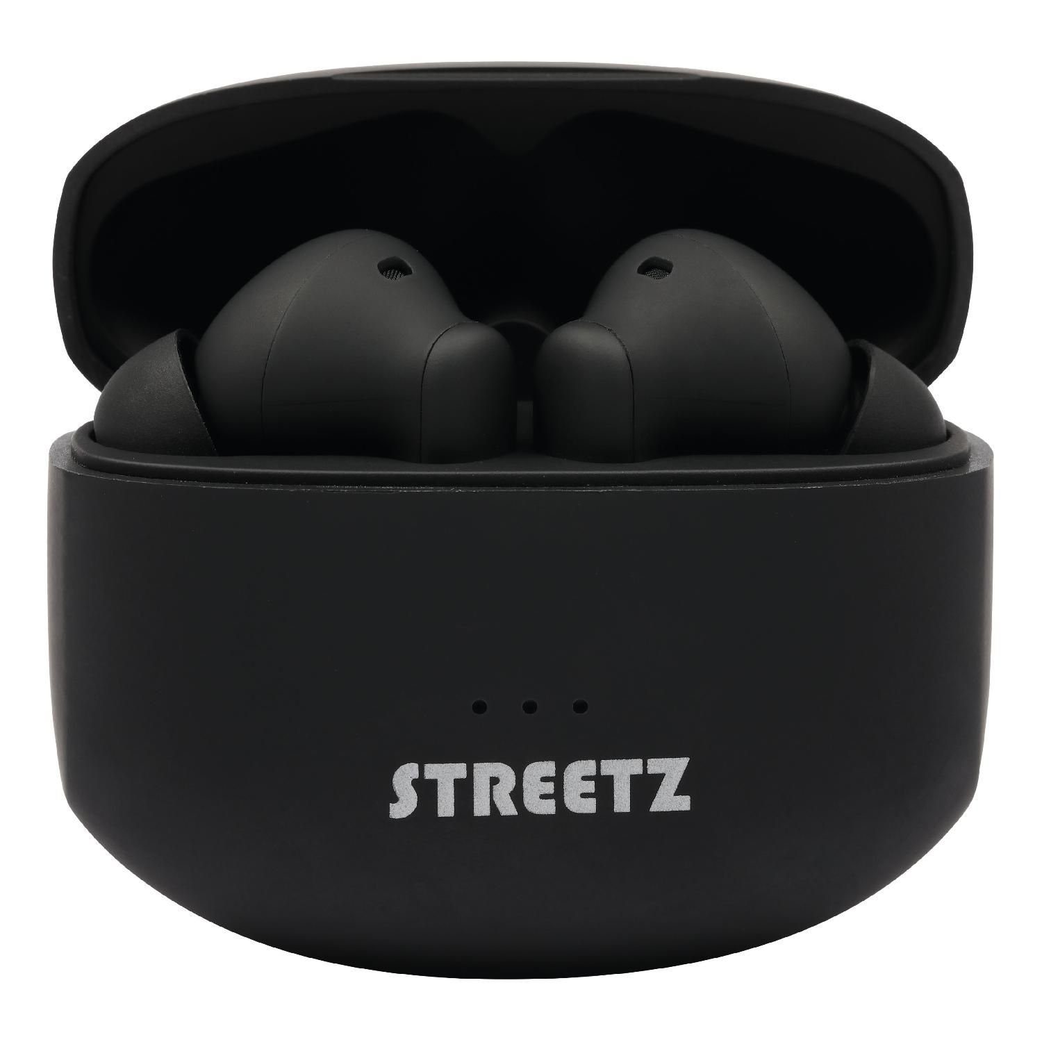 true Kopfhörer Bluetooth In-Ear Mikrofon, TWS-116 Bluetooth, ANC keine, Geräuschunterdrückung) STREETZ (integriertes Aktive wireless mit Kopfhörer