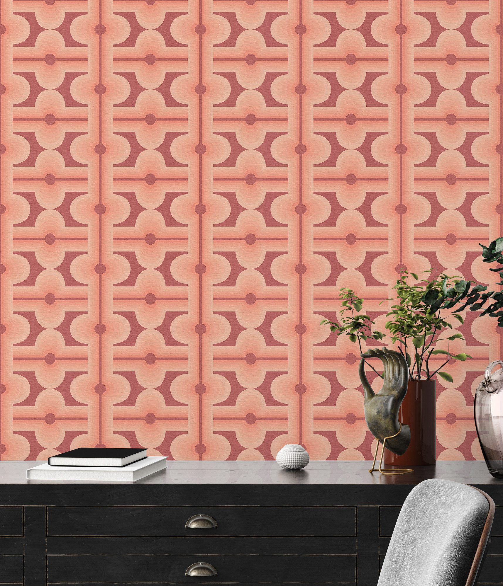 Bricoflor Vliestapete Retro Chic 395332 günstig online kaufen