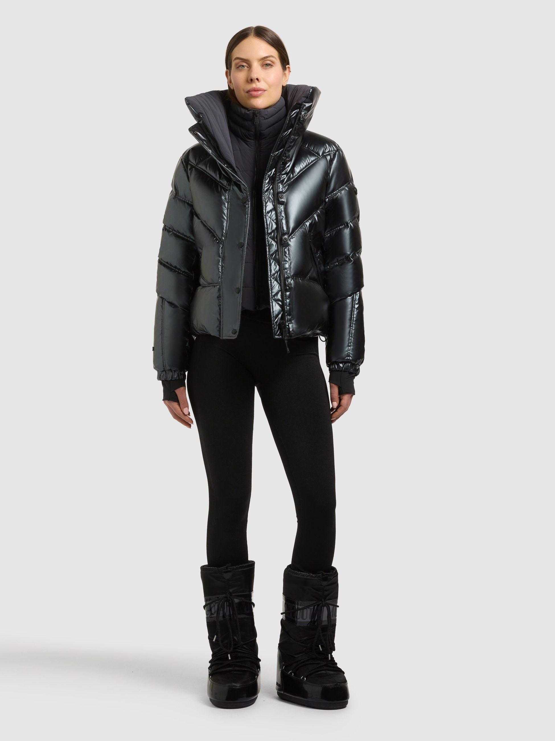 khujo Steppjacke HAZLEY - 2IN1 (EINSATZ HERAUSNEHMBAR)