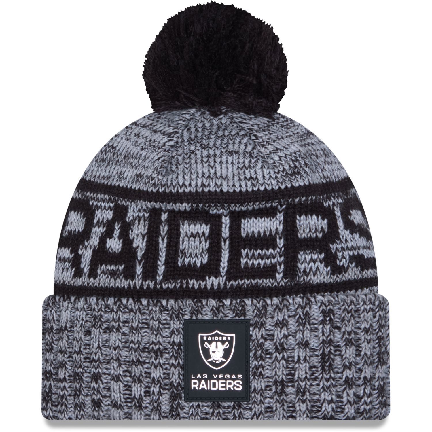 Fleecemütze Bommel SIDELINE Las Vegas Raiders