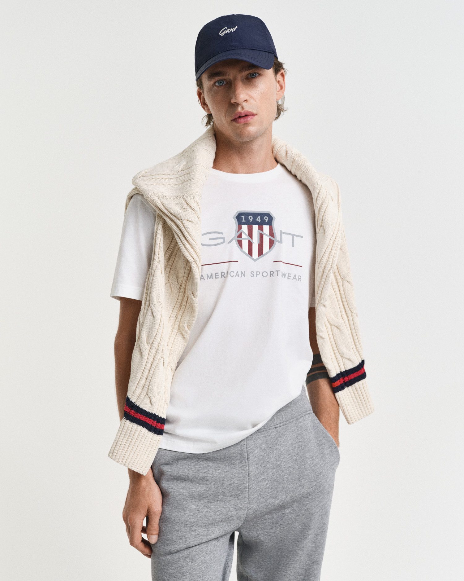 Gant T-Shirt REG ARCHIVE SHIELD SS T-SHIRT mit Logodruck auf der Brust günstig online kaufen