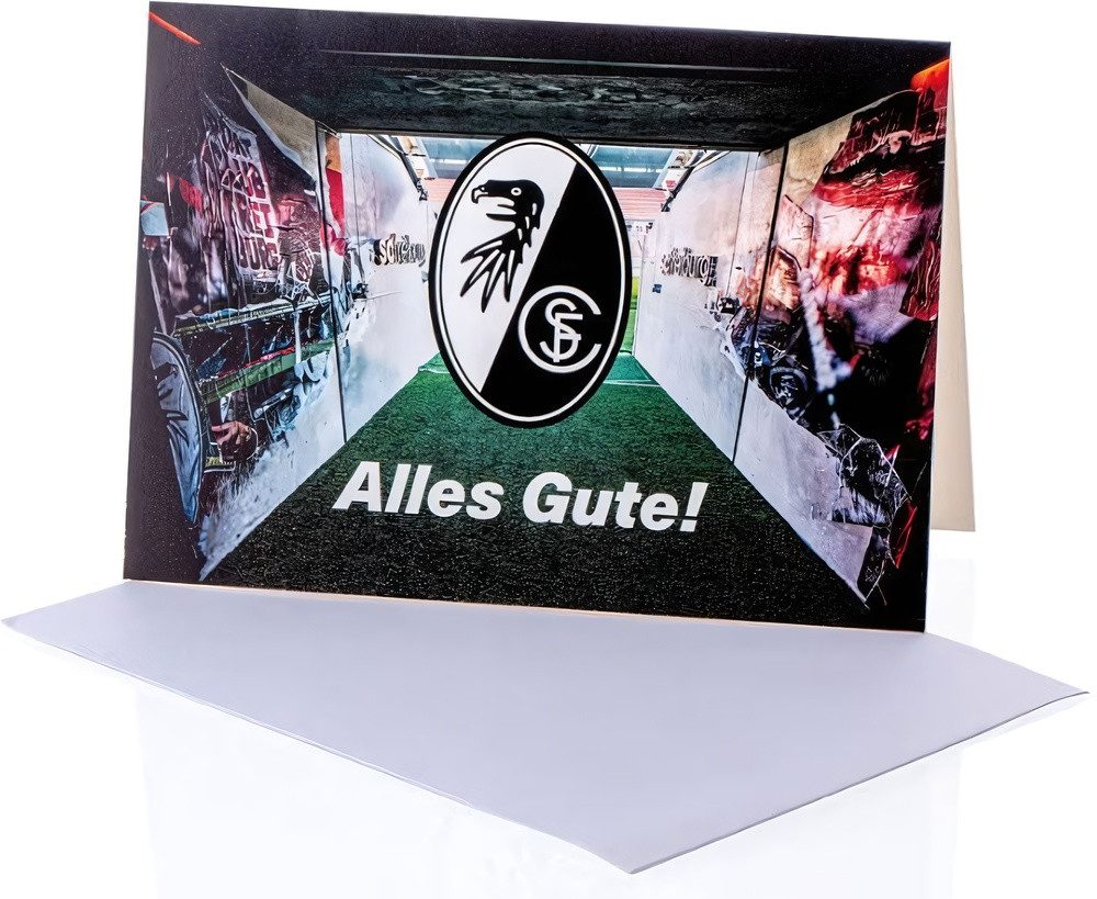 SC Freiburg Grußkarte