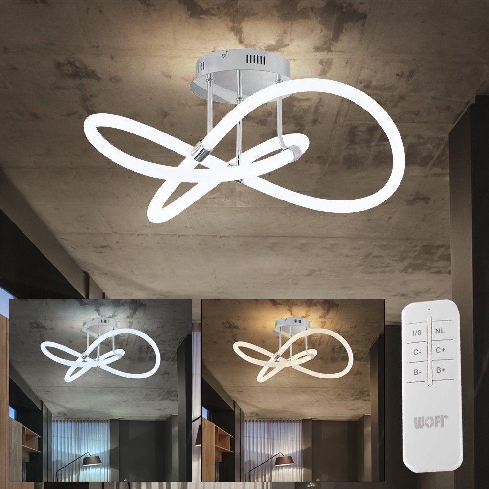 WOFI LED Deckenleuchte, LED-Leuchtmittel fest verbaut, Farbwechsel, Deckenl günstig online kaufen