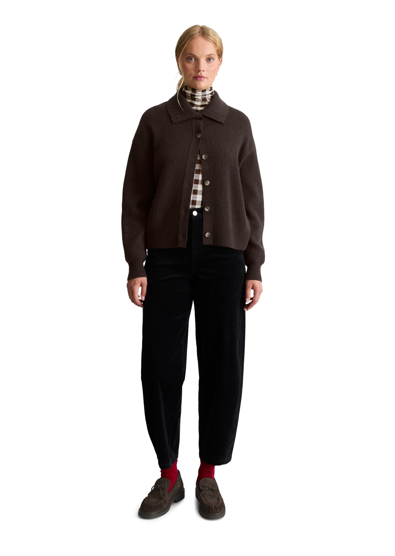 Marc O'Polo DENIM Cardigan mit weicher Haptik – Bild 5 von 5