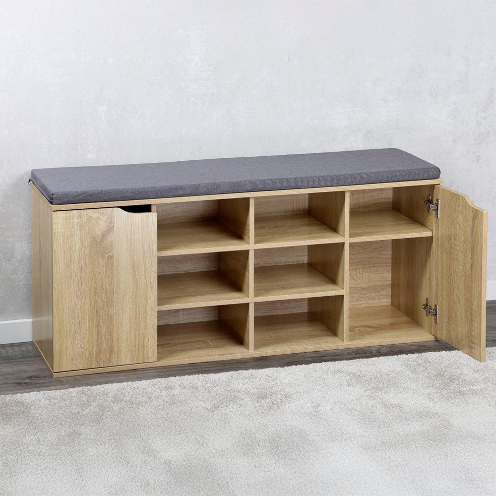 KESPER® Schuhschrank Schuhschrank mit Sitzkissen, 2 Türen, FSC – Bild 5 von 5