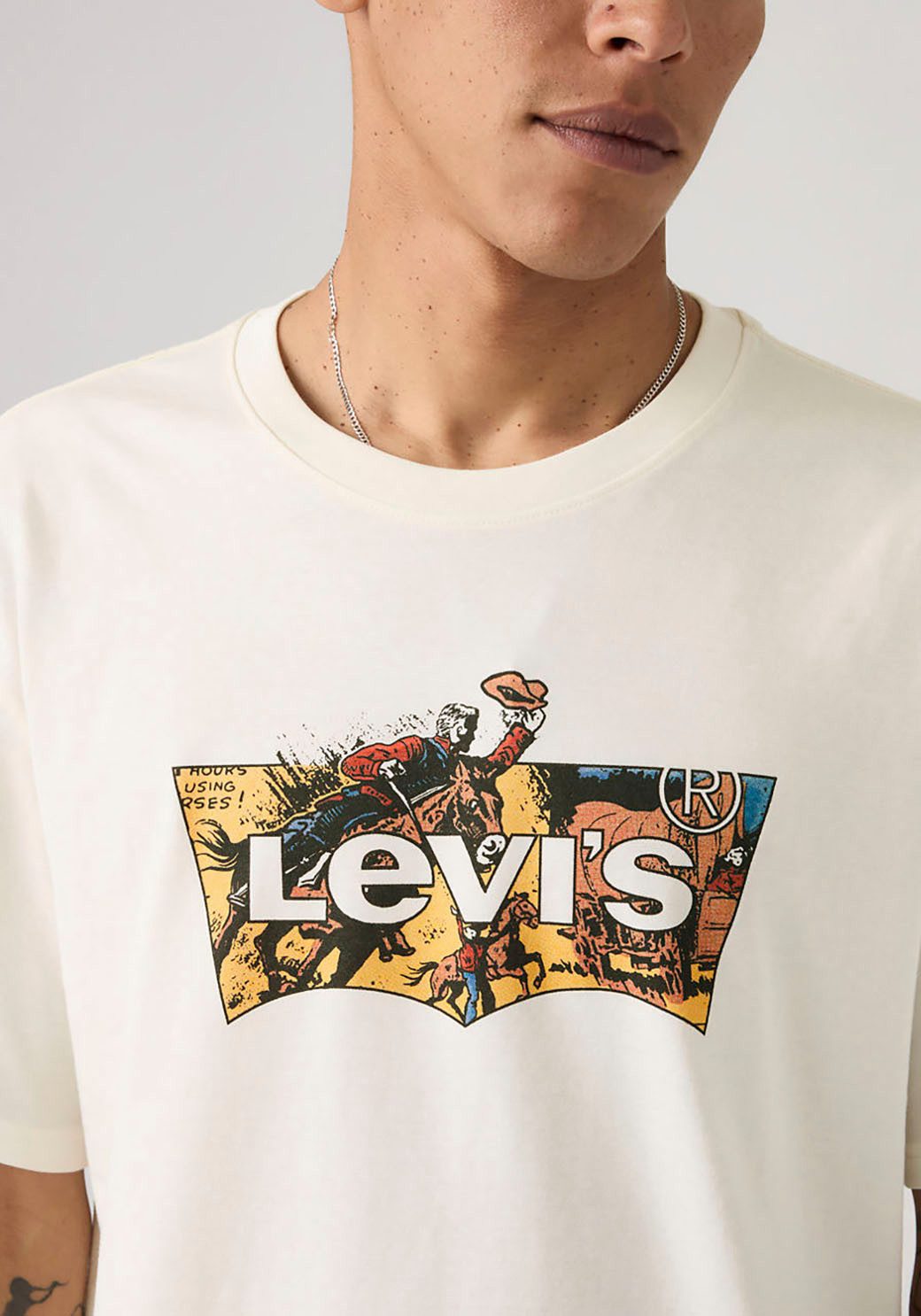 Levi's® T-Shirt SS RELAXED FIT TEE mit grafischem Levi's®-Print