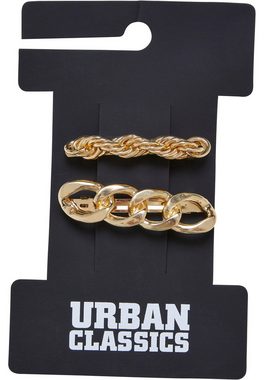URBAN CLASSICS Schmuckset Urban Classics Damen Chain Hair Clips 2-Pack (1-tlg)