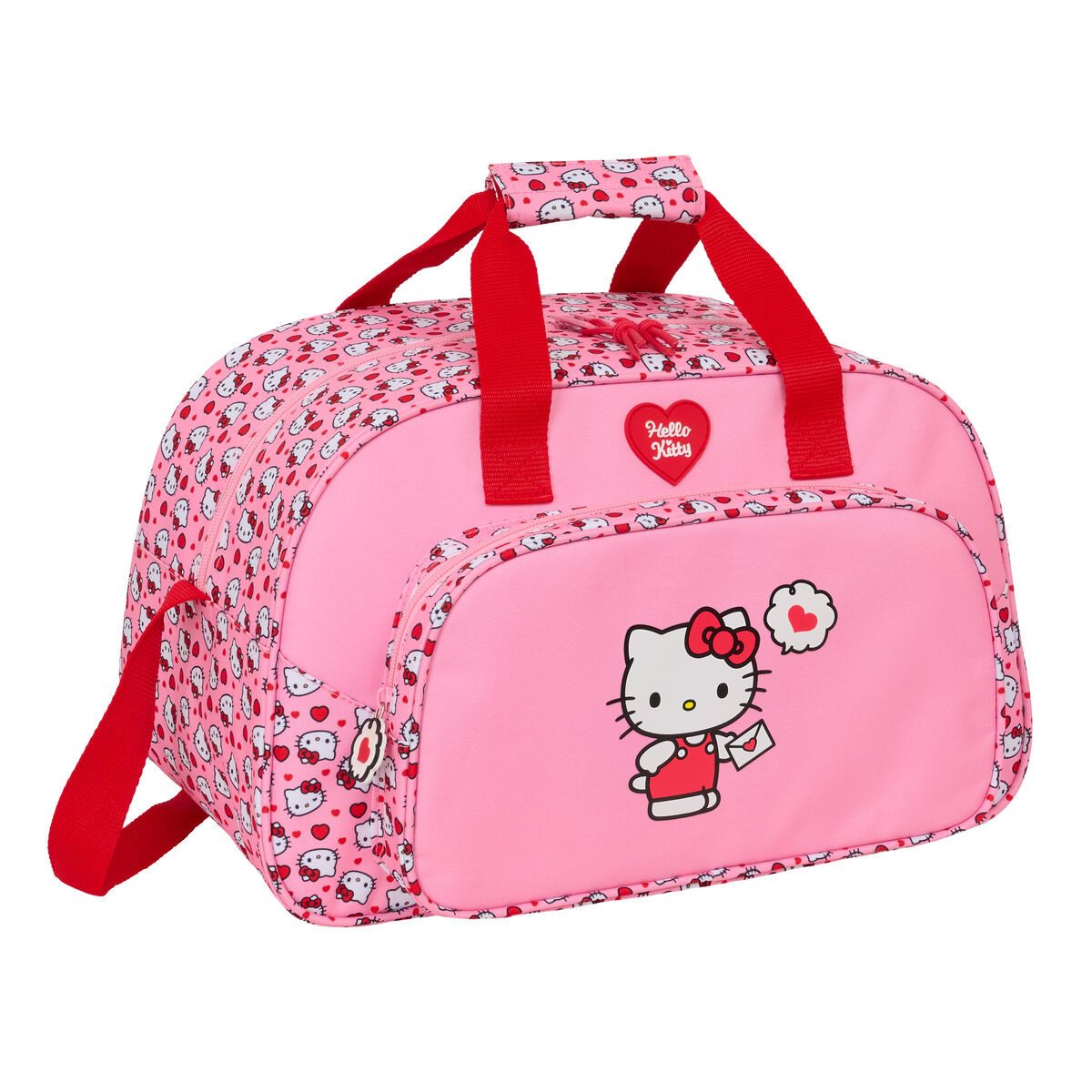 Hello Kitty Sporttasche 40 x 24 x 23 cm Sporttasche Hello Kitty Rosa 40x24x23 cm