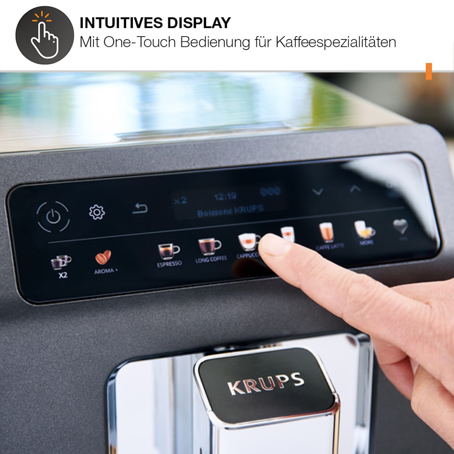 Krups Kaffeevollautomat EA895N Evidence One