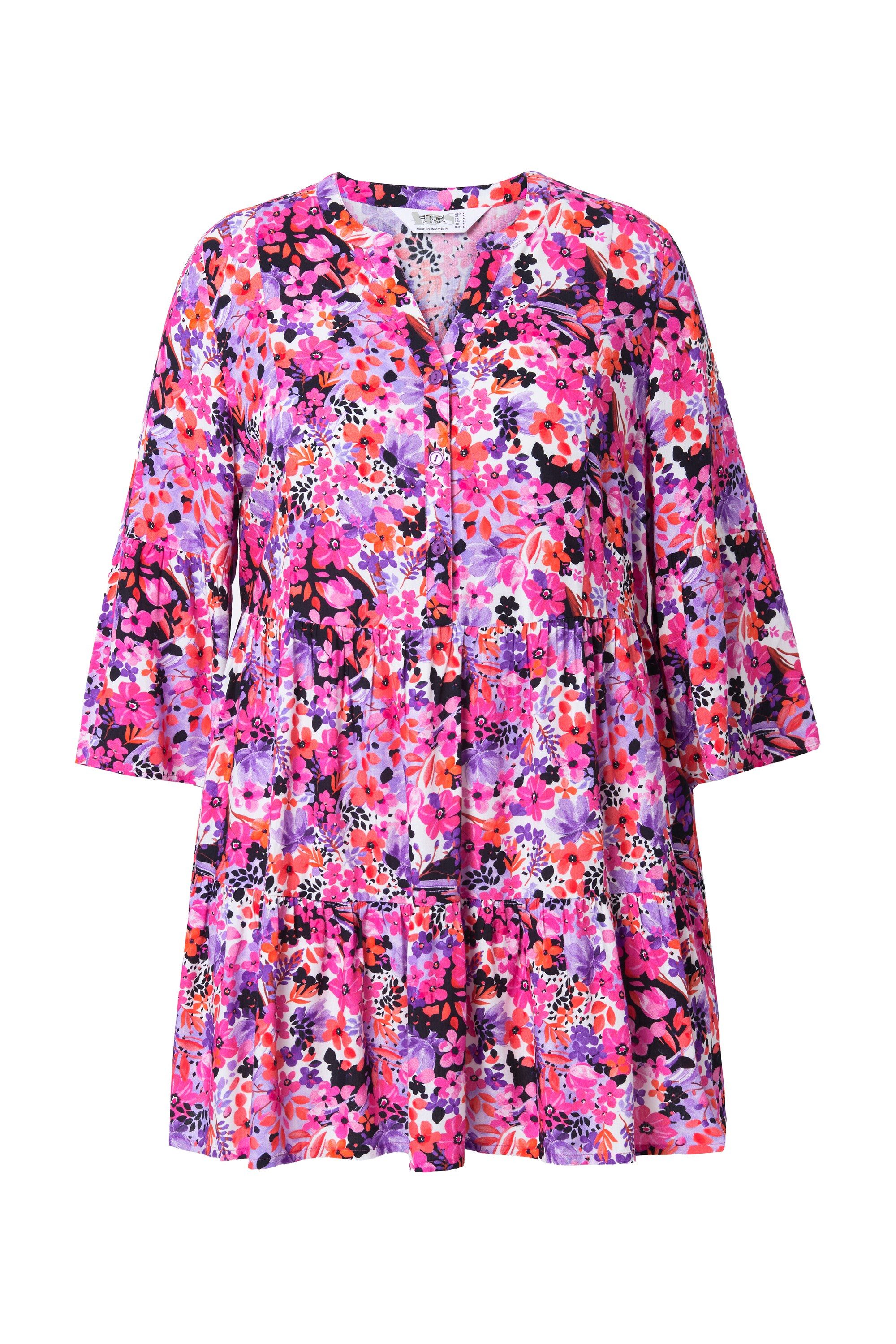 Angel of Style Tunika Tunika-Bluse Ausschnitt günstig online kaufen
