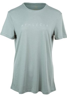 ATHLECIA Funktionsshirt KATTY W Slub Tee (1-tlg) aus Baumwolle und Recycling-Polyester